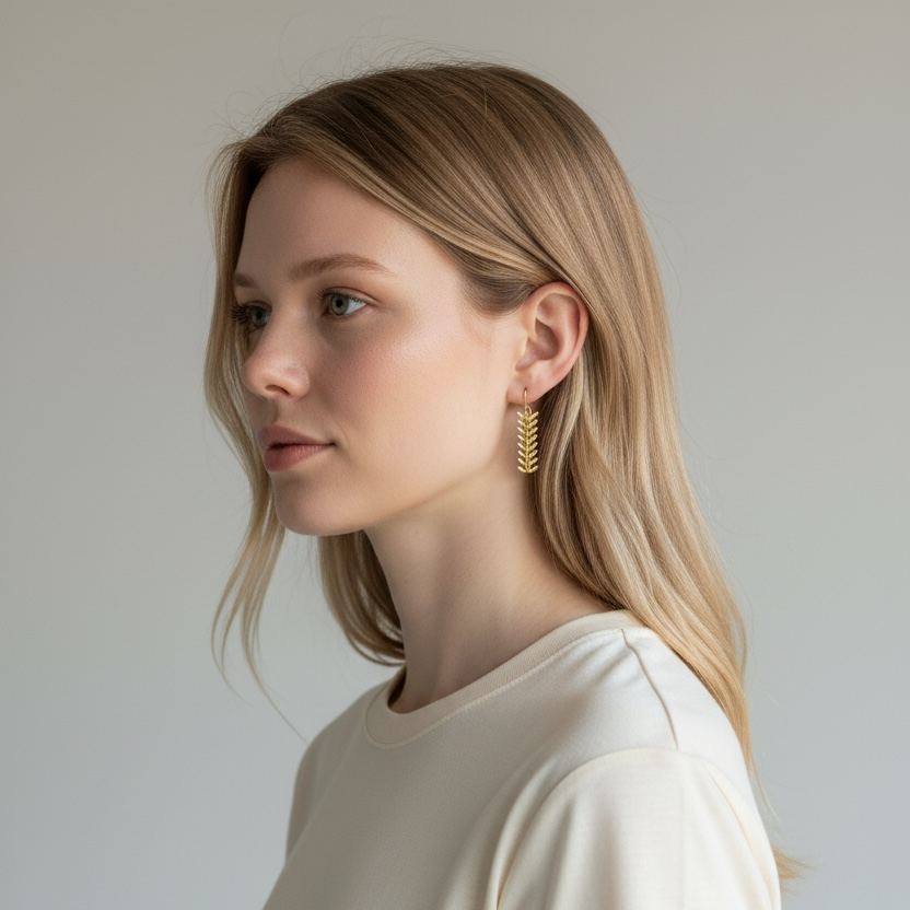 Herringbone Earrings