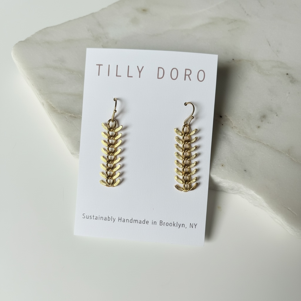 Herringbone Earrings