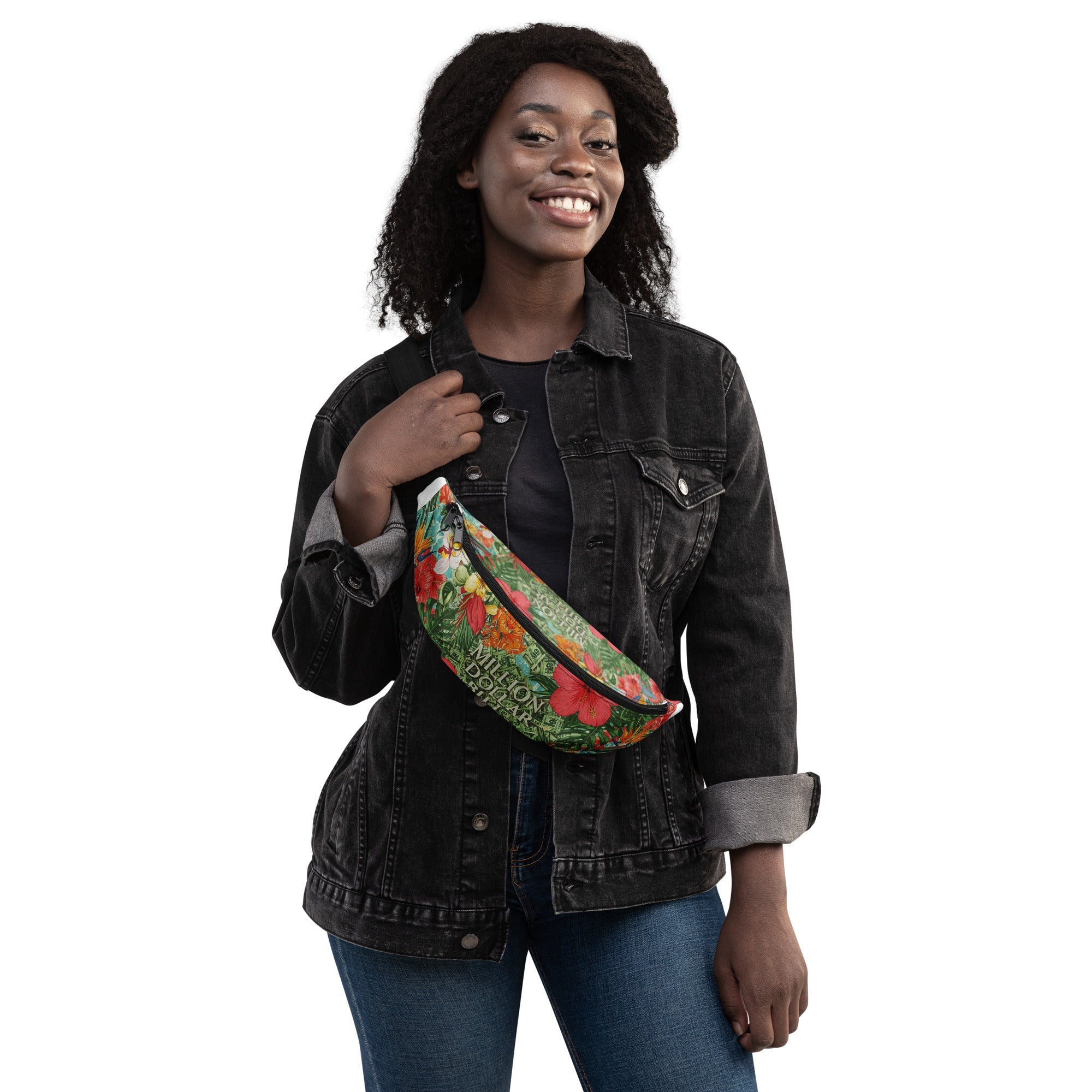 MDB Co. "FLORAL FORTUNE" Fanny Pack