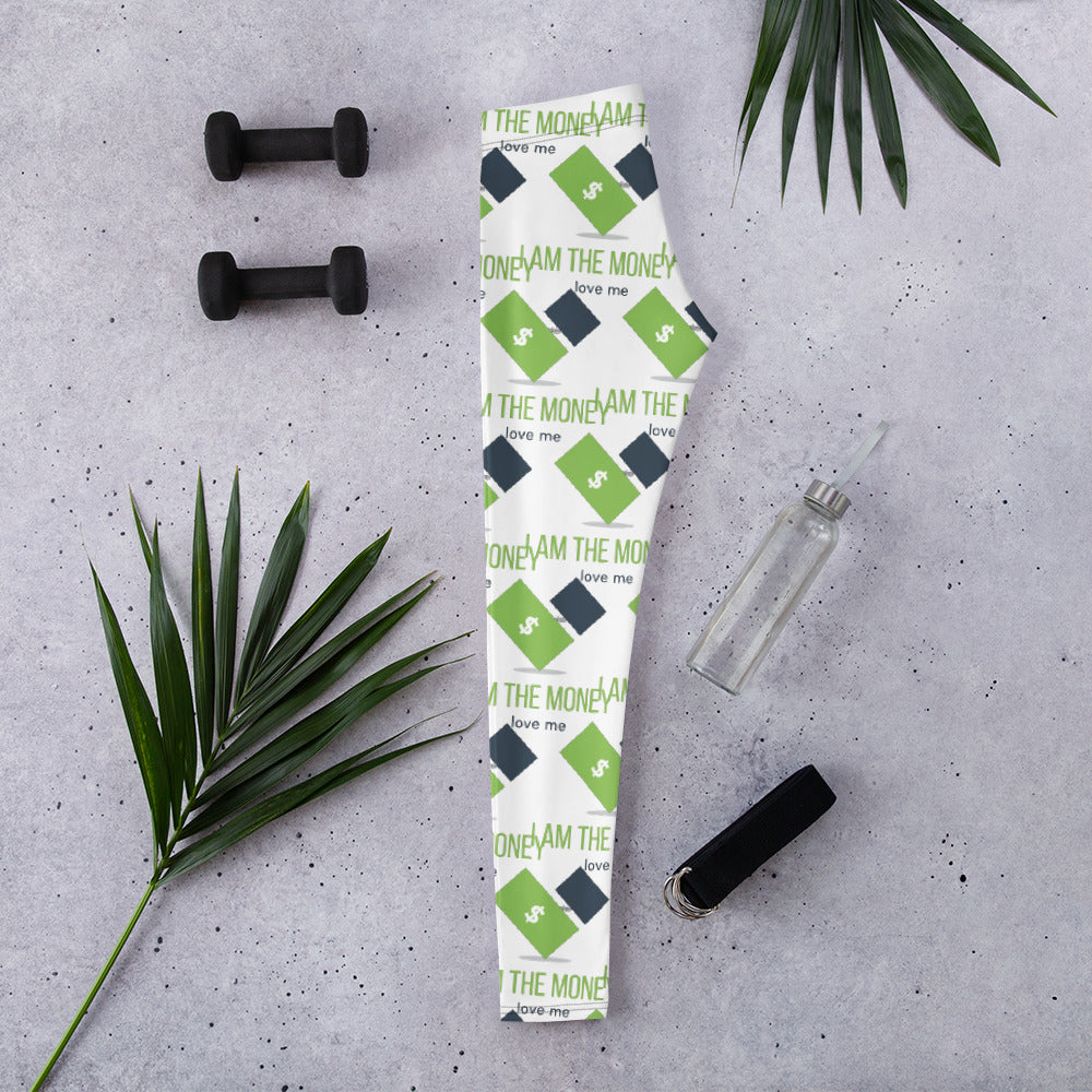 I AM THE MONEY All-over Leggings