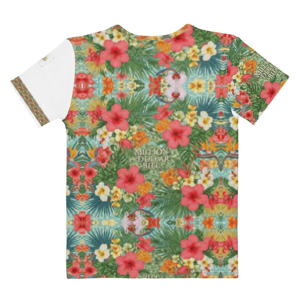 MDB Co "FLORAL FORTUNE" Women's T-shirt