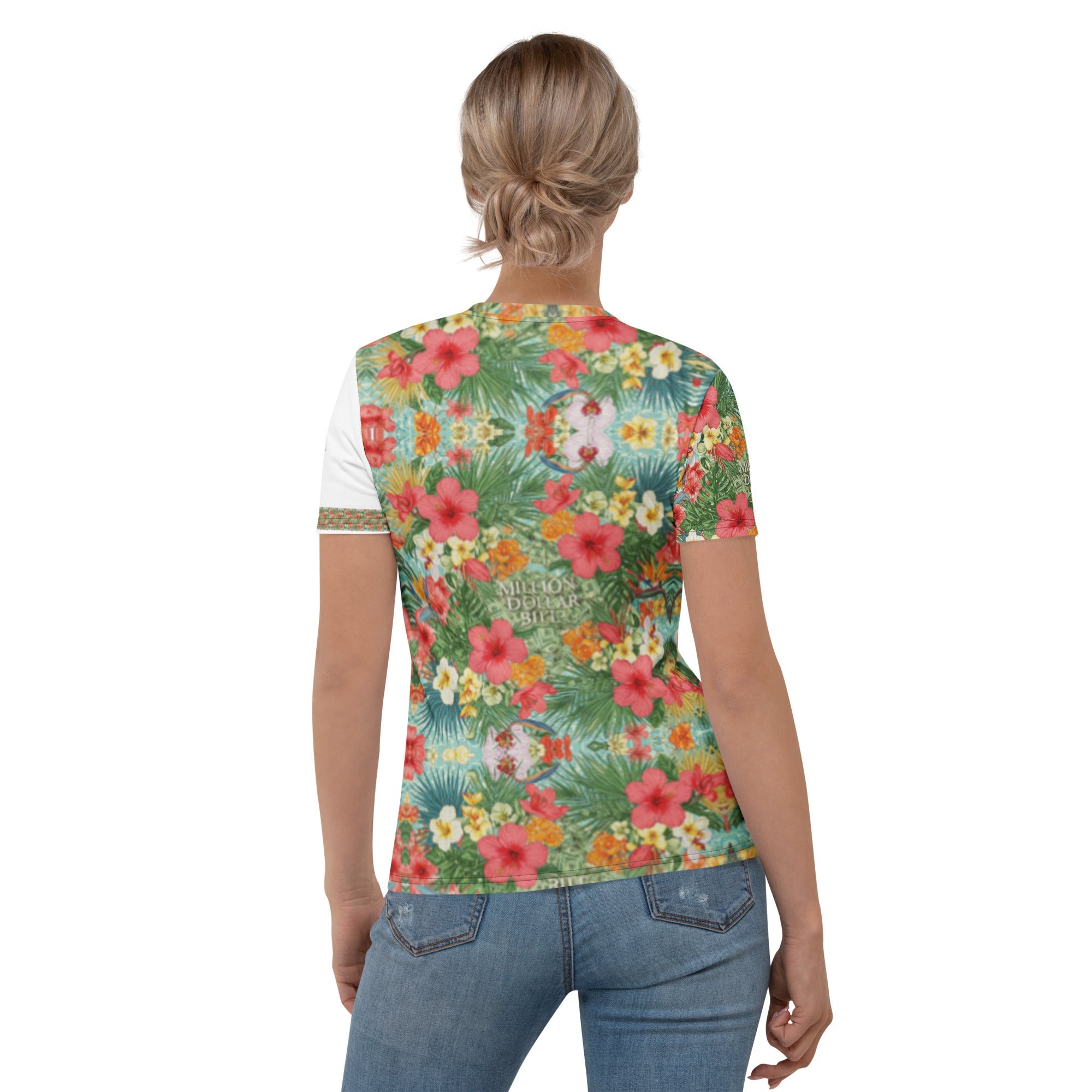 MDB Co "FLORAL FORTUNE" Women's T-shirt