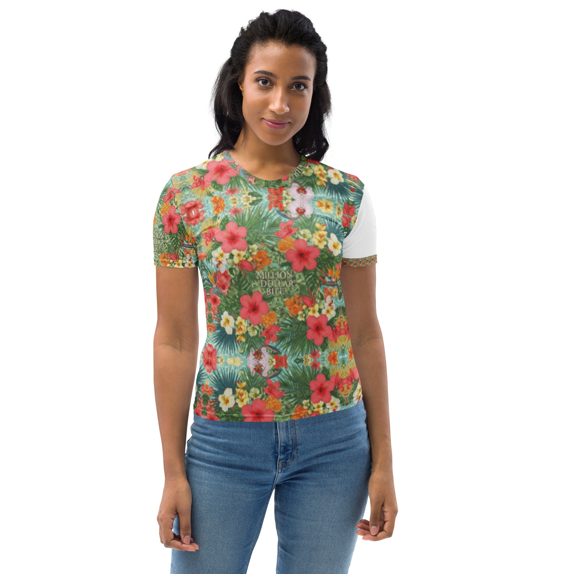 MDB Co "FLORAL FORTUNE" Women's T-shirt
