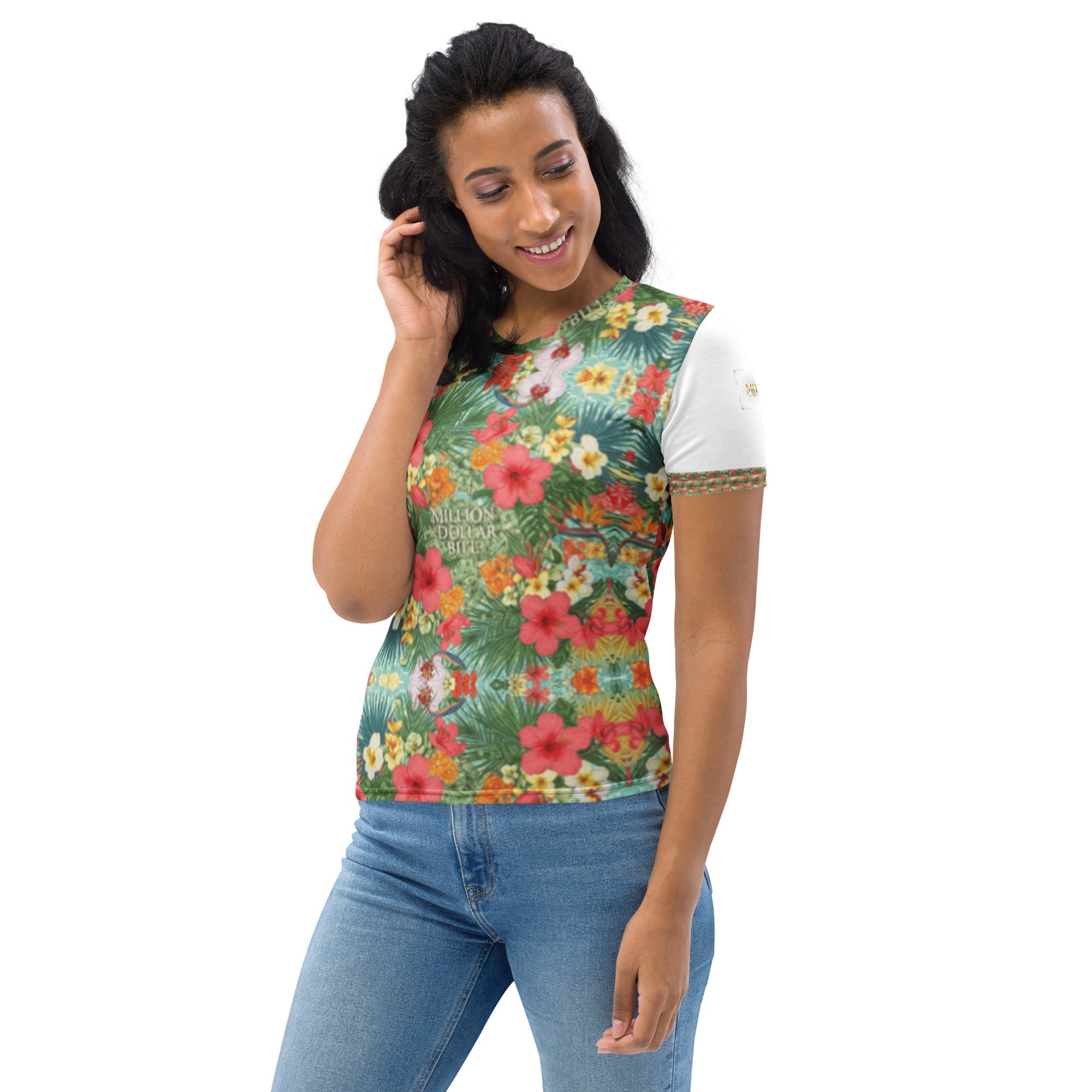 MDB Co "FLORAL FORTUNE" Women's T-shirt
