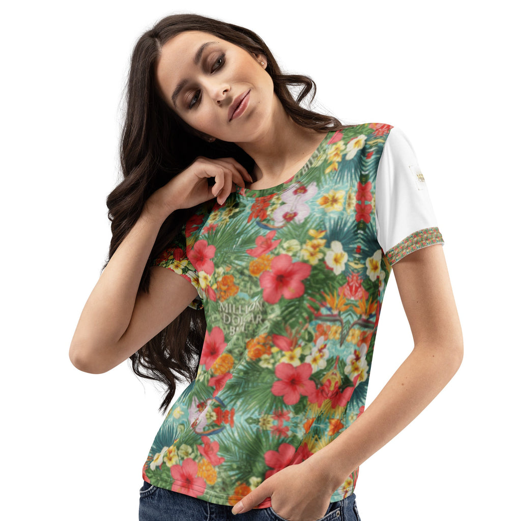 MDB Co "FLORAL FORTUNE" Women's T-shirt