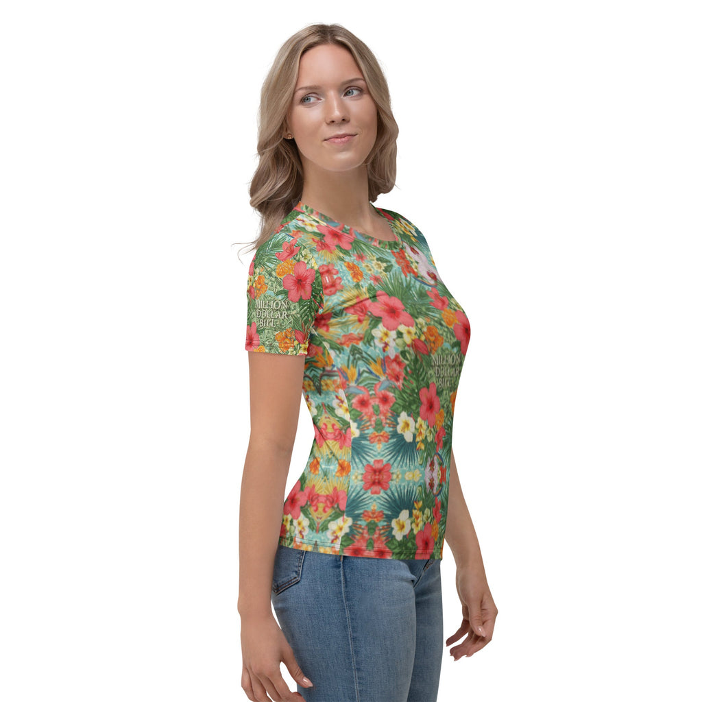 MDB Co "FLORAL FORTUNE" Women's T-shirt