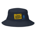 Cotton Twill Bucket Hat With Eyelets Breathable Sun Protection