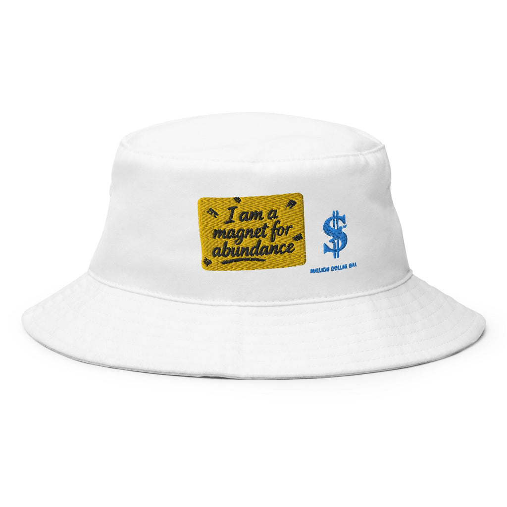 Cotton Twill Bucket Hat With Eyelets Breathable Sun Protection