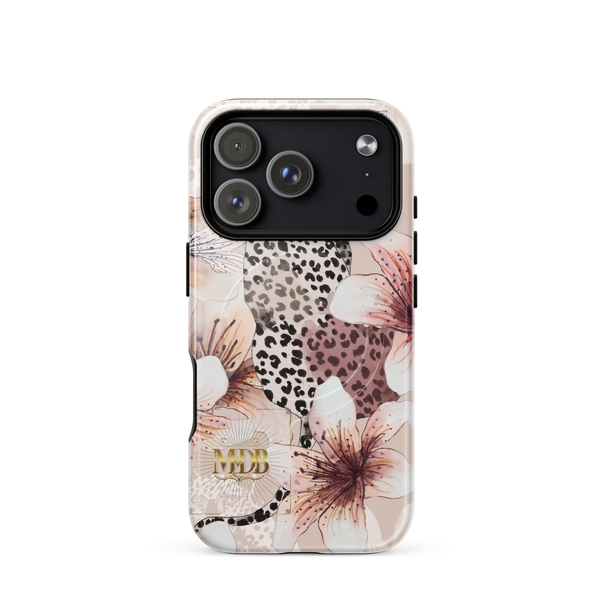 MagSafe Tough Case for iPhone Leopard Blossom