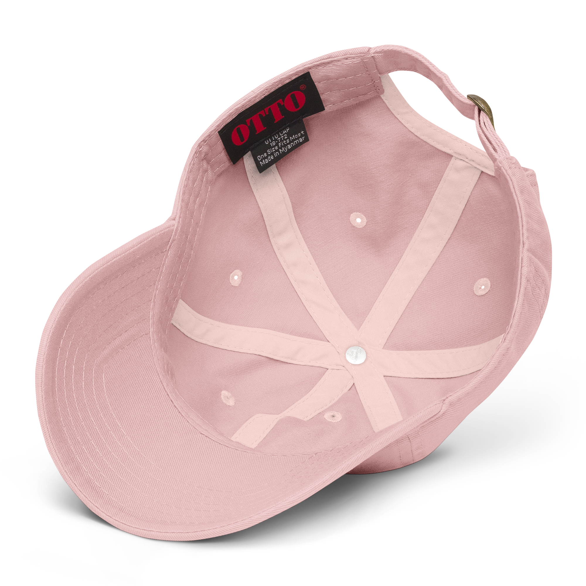 "I AM" WORTH Garment washed baseball cap