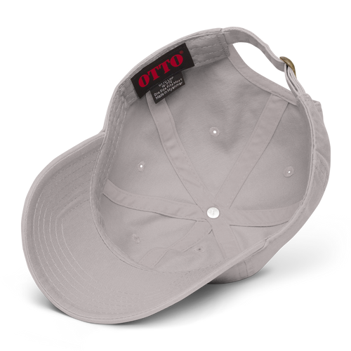 "I AM" WORTH Garment washed baseball cap