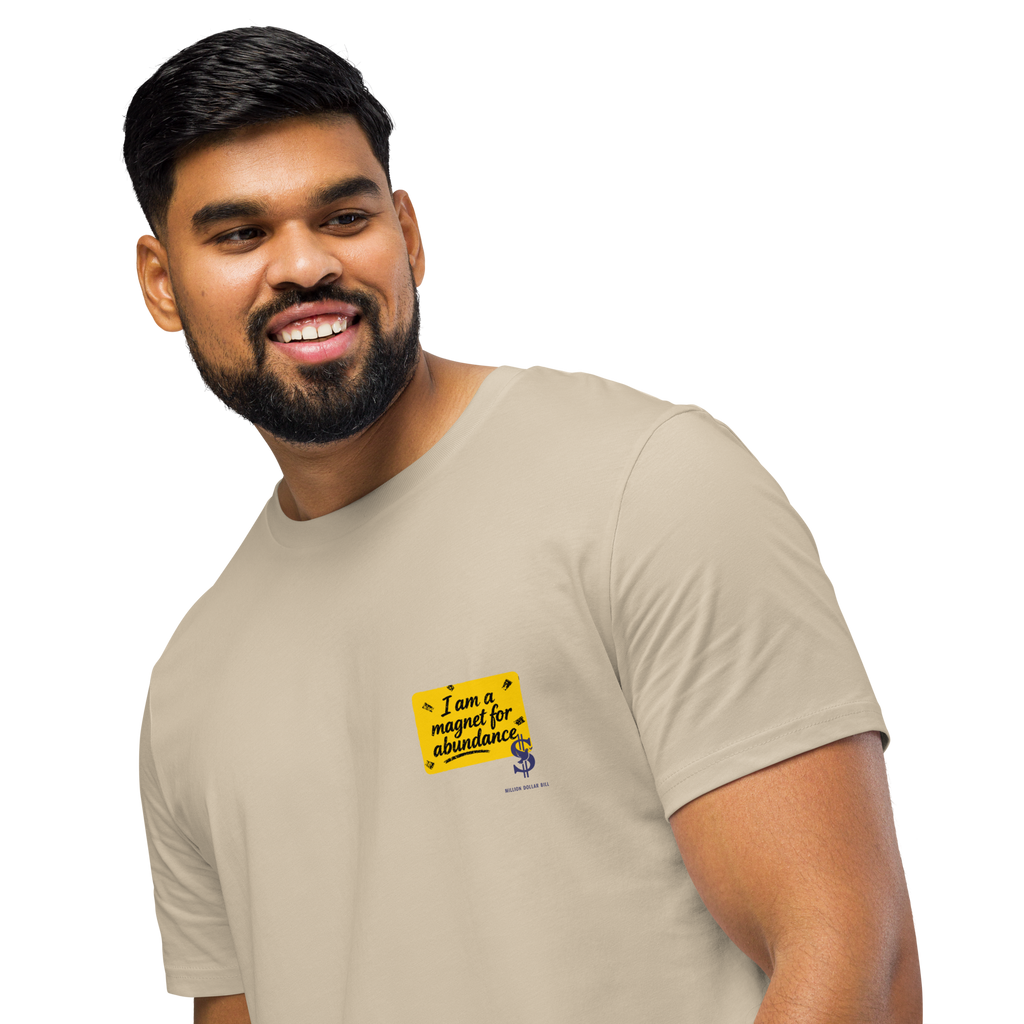 Magnetic Abundance Organic Unisex Midweight Cotton T Shirt