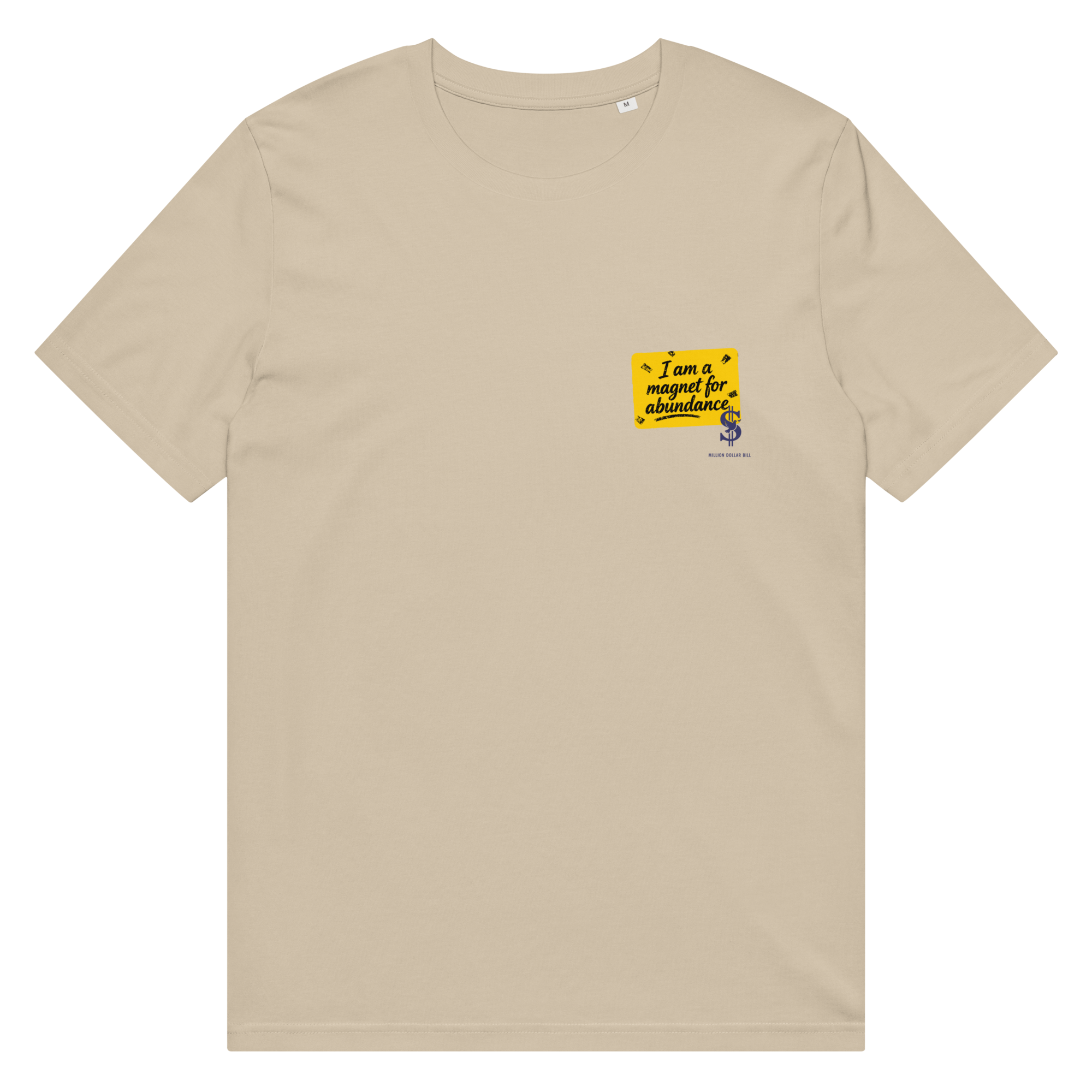 Magnetic Abundance Organic Unisex Midweight Cotton T Shirt