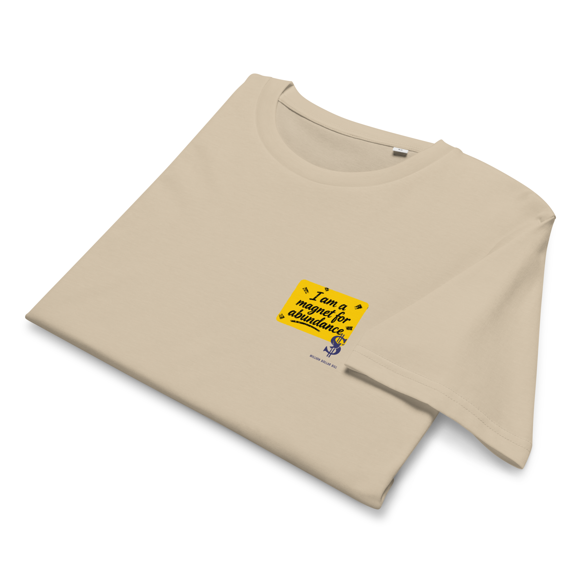 Magnetic Abundance Organic Unisex Midweight Cotton T Shirt