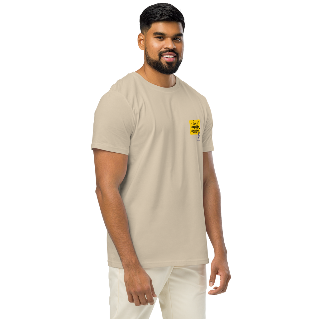 Magnetic Abundance Organic Unisex Midweight Cotton T Shirt