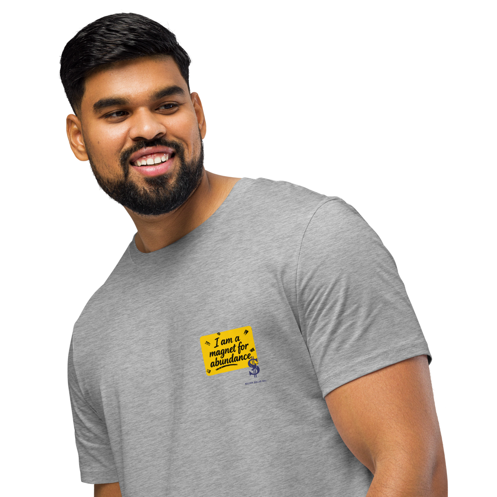 Magnetic Abundance Organic Unisex Midweight Cotton T Shirt