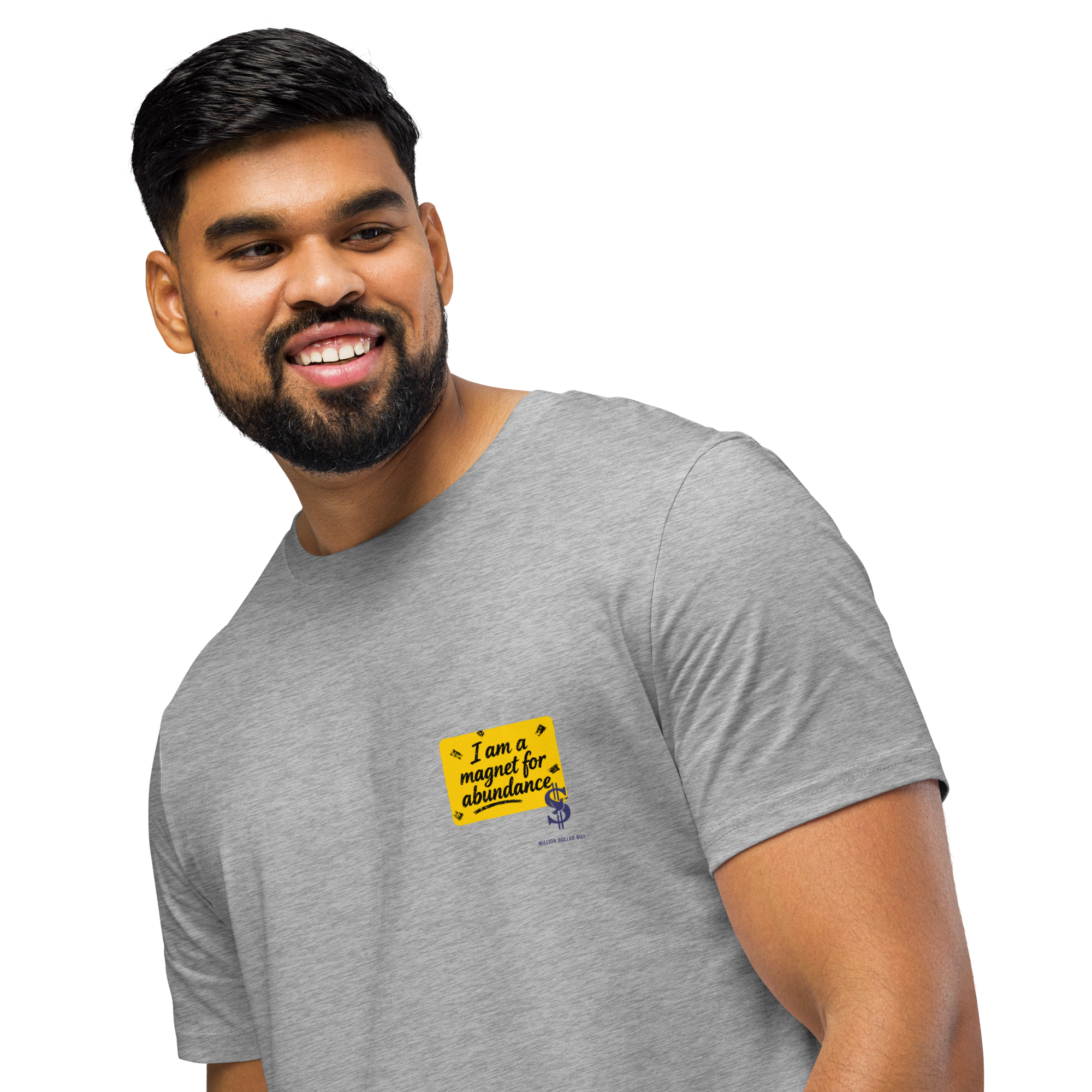 Magnetic Abundance Organic Unisex Midweight Cotton T Shirt