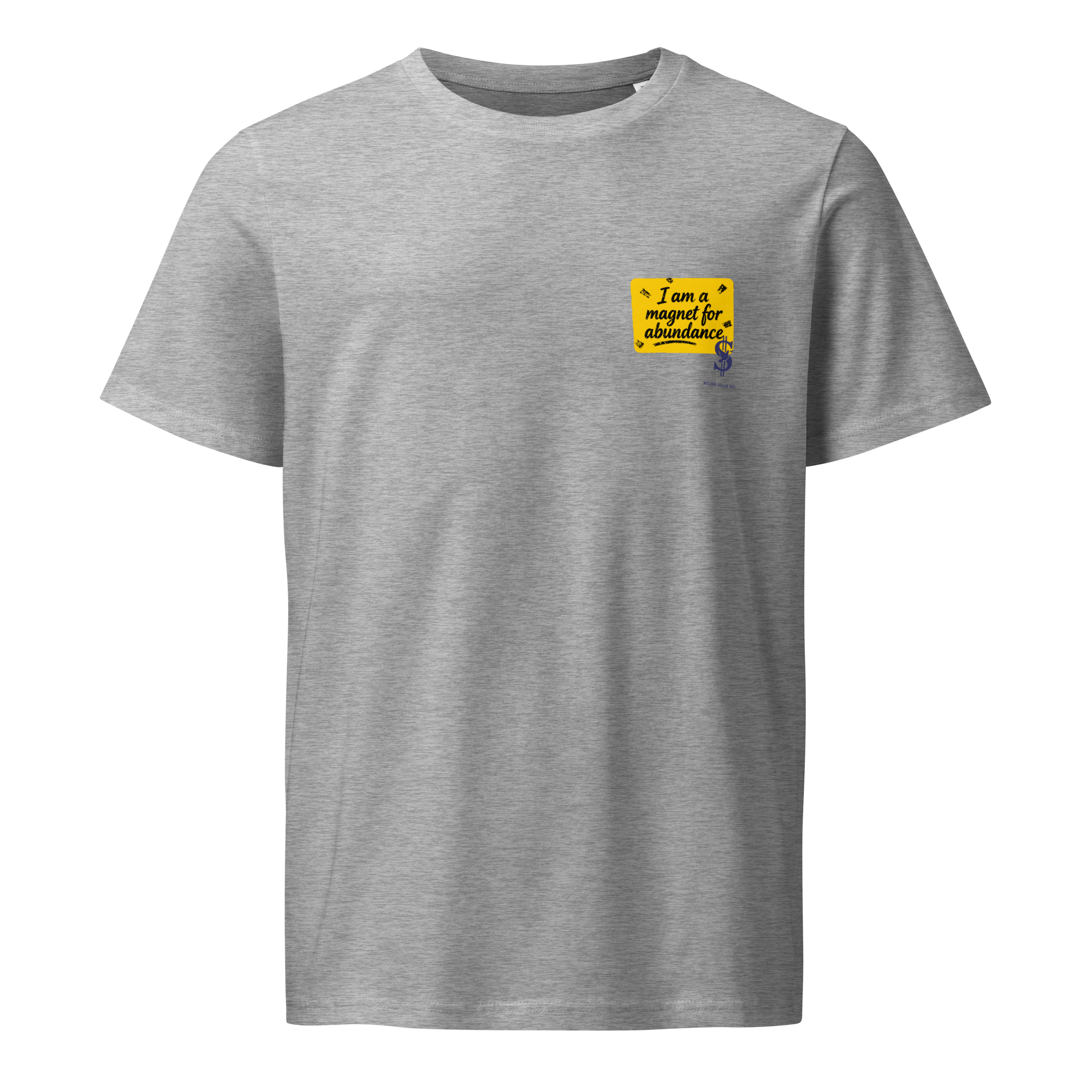 Magnetic Abundance Organic Unisex Midweight Cotton T Shirt