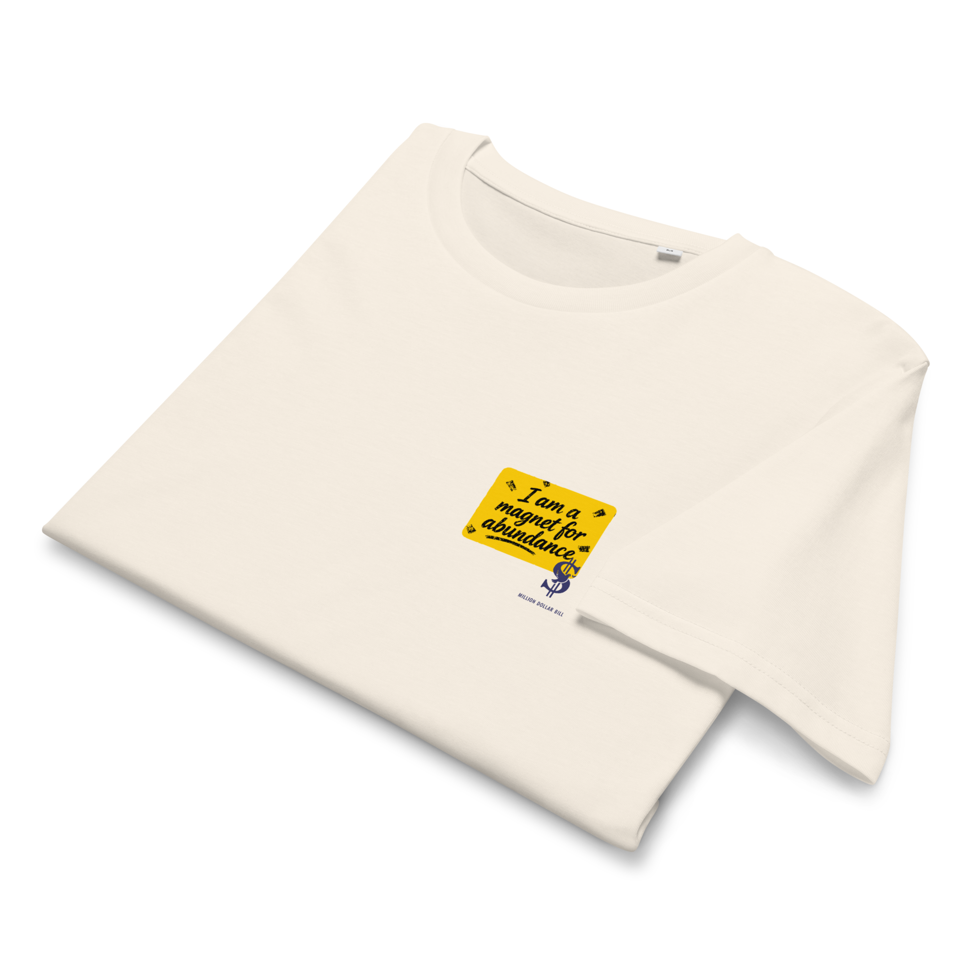 Magnetic Abundance Organic Unisex Midweight Cotton T Shirt