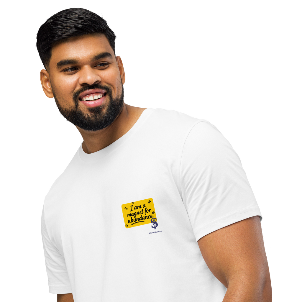 Magnetic Abundance Organic Unisex Midweight Cotton T Shirt