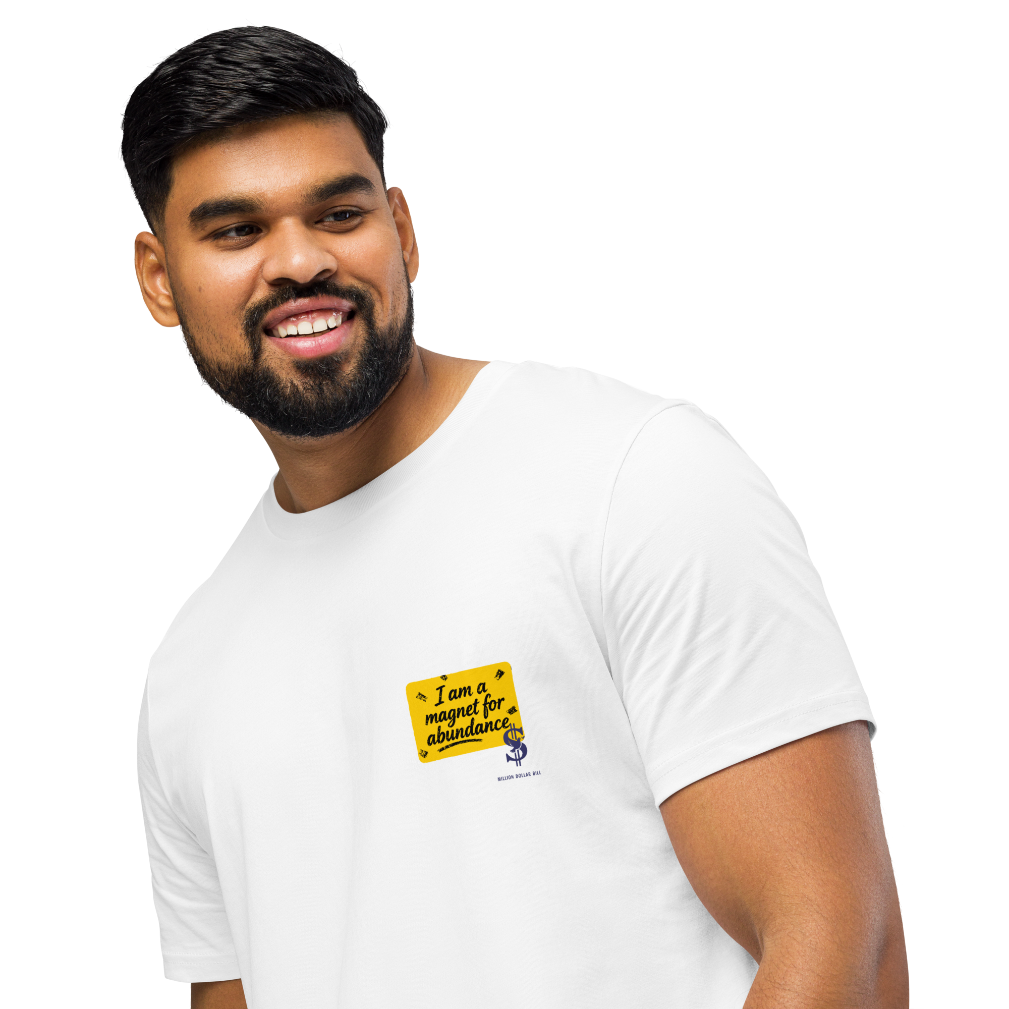 Magnetic Abundance Organic Unisex Midweight Cotton T Shirt