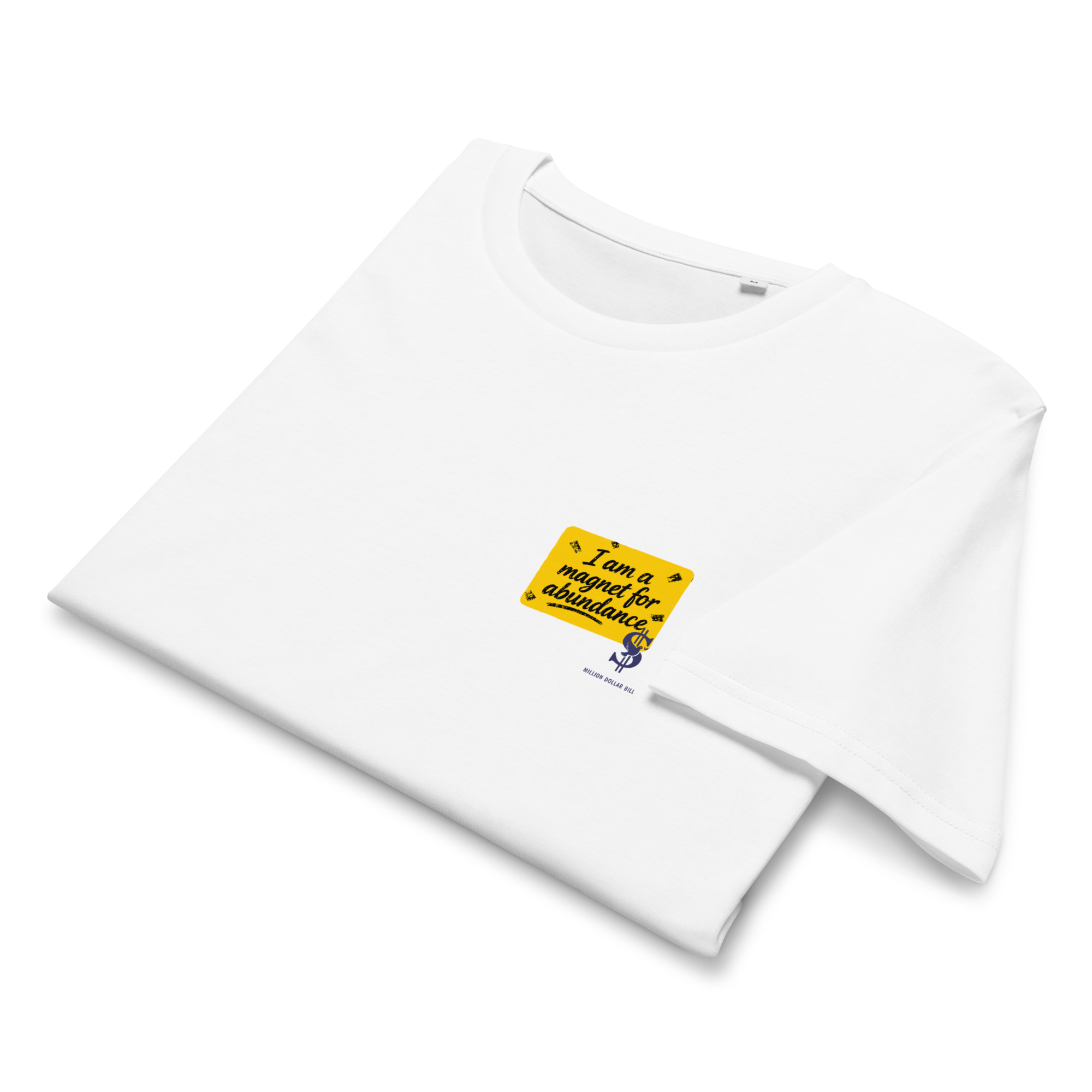 Magnetic Abundance Organic Unisex Midweight Cotton T Shirt