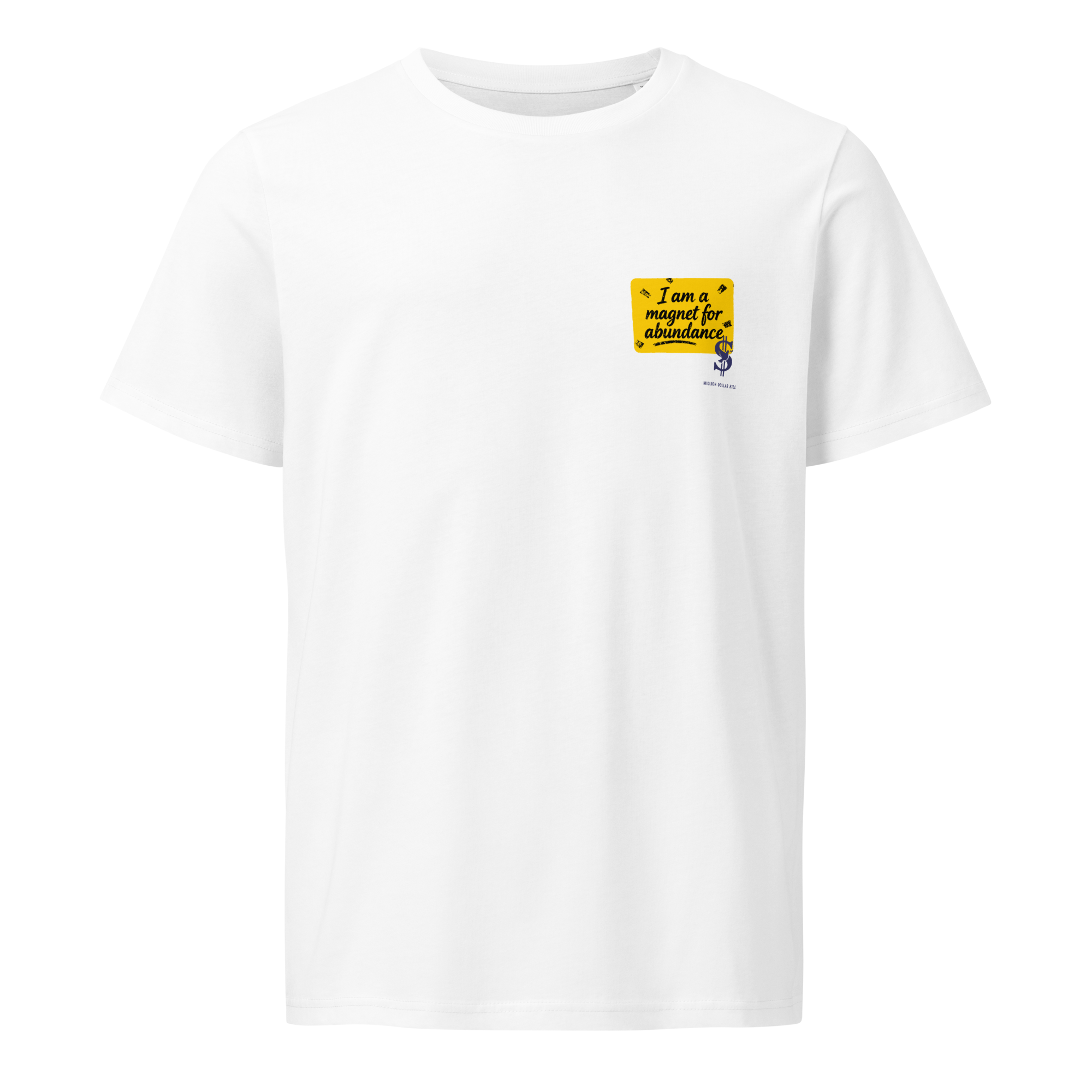 Magnetic Abundance Organic Unisex Midweight Cotton T Shirt