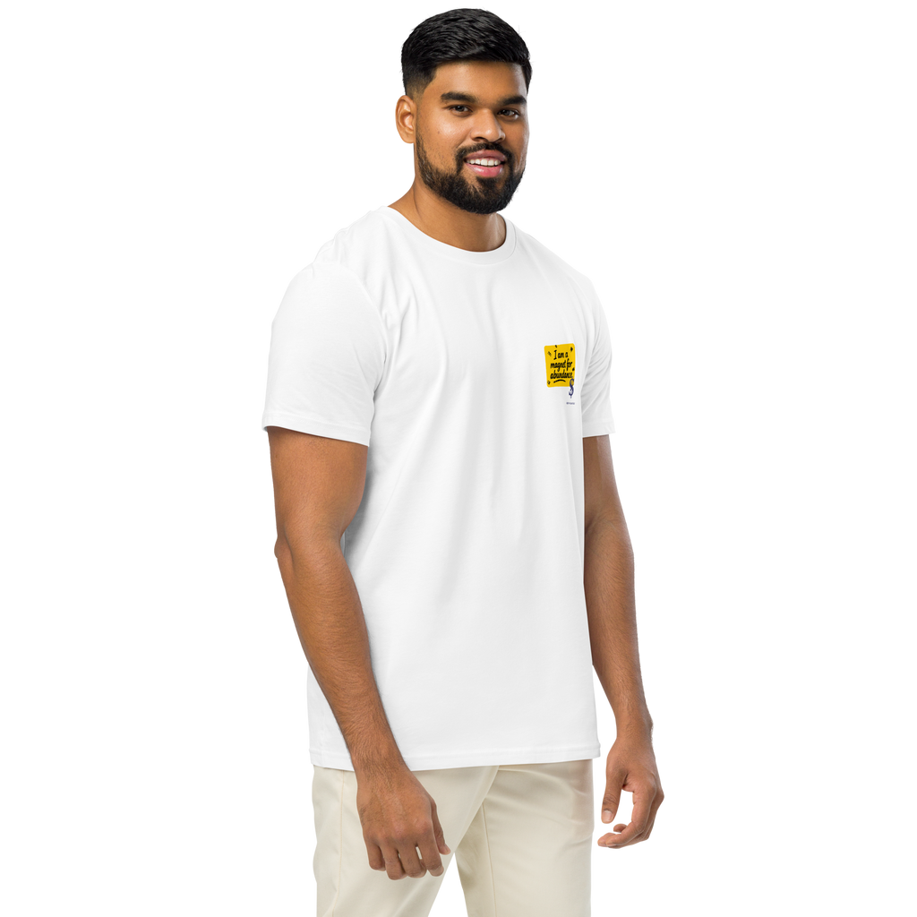 Magnetic Abundance Organic Unisex Midweight Cotton T Shirt