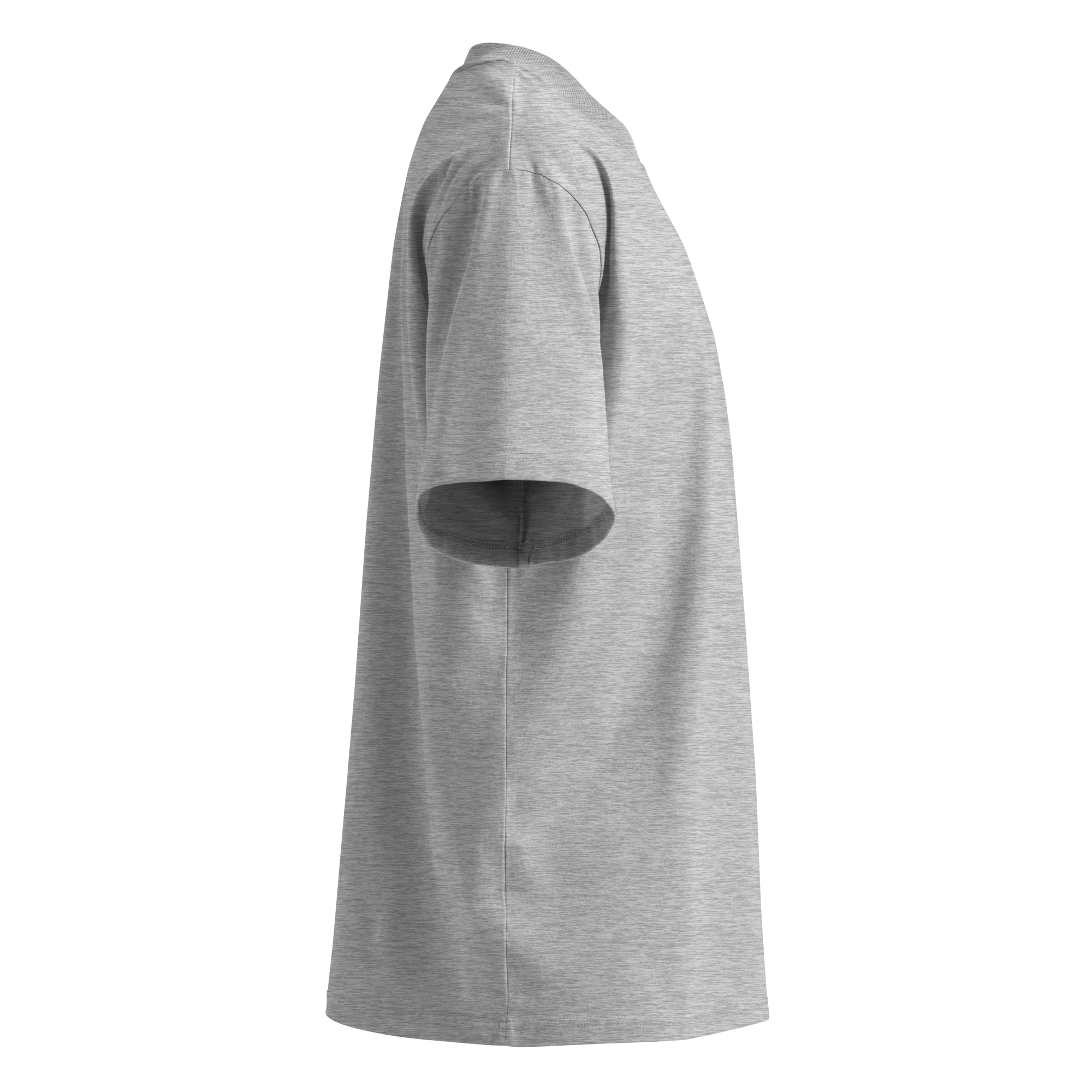 Magnetic Abundance Unisex Organic Cotton Oversized High Neck T Shirt