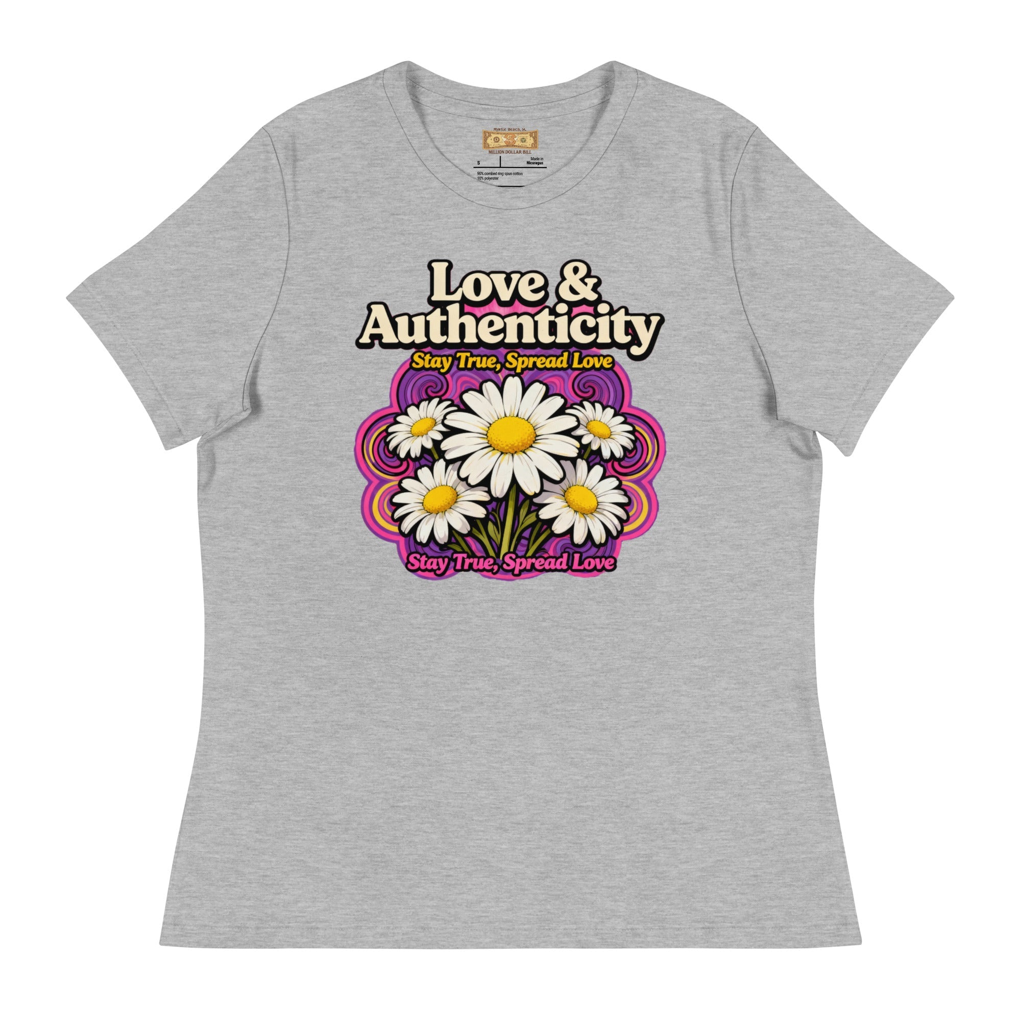 Bella Canvas 6400 Womens Relaxed Fit Airlume Cotton T Shirt