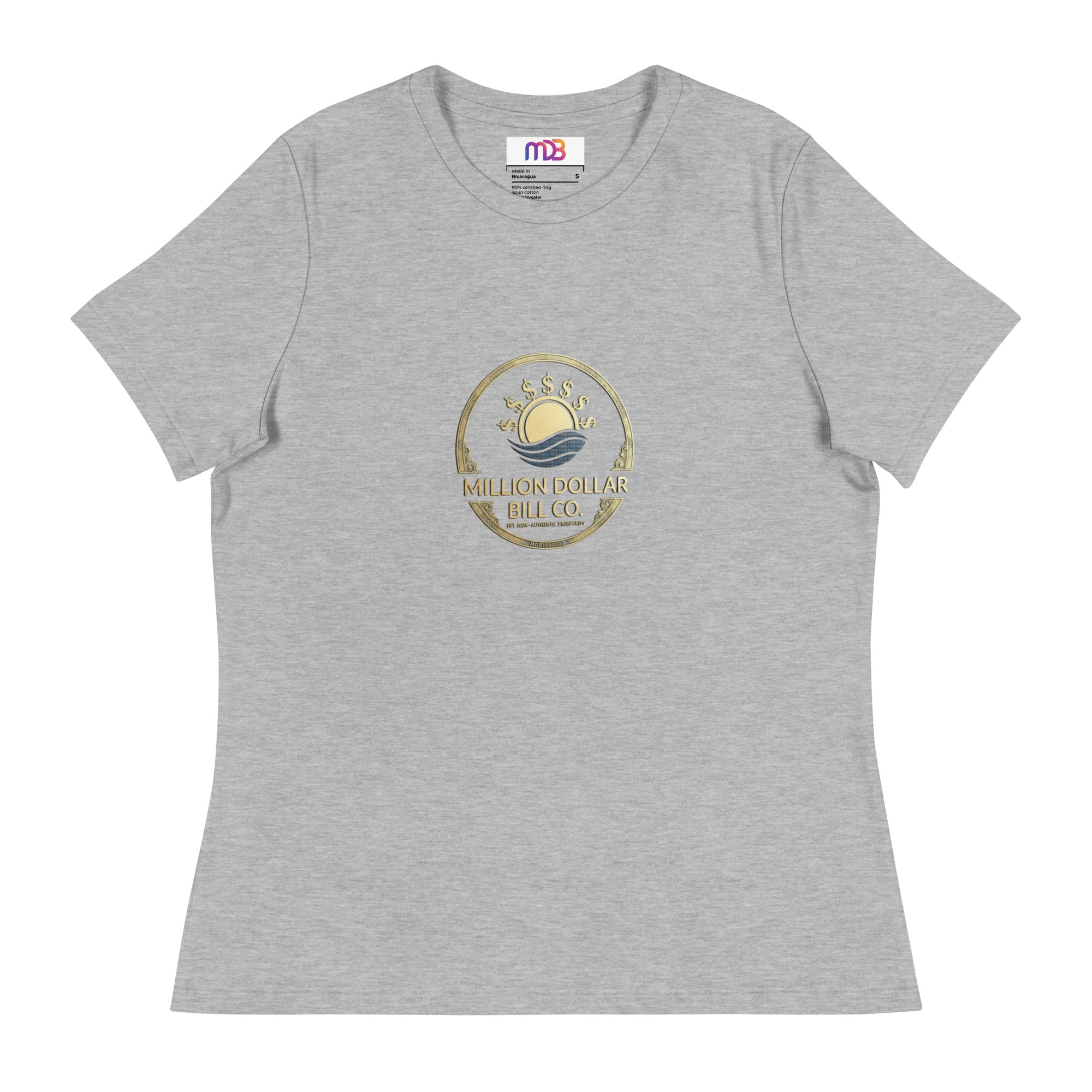 Bella Canvas 6400 Women's Relaxed Fit T Shirt 100 Percent Cotton