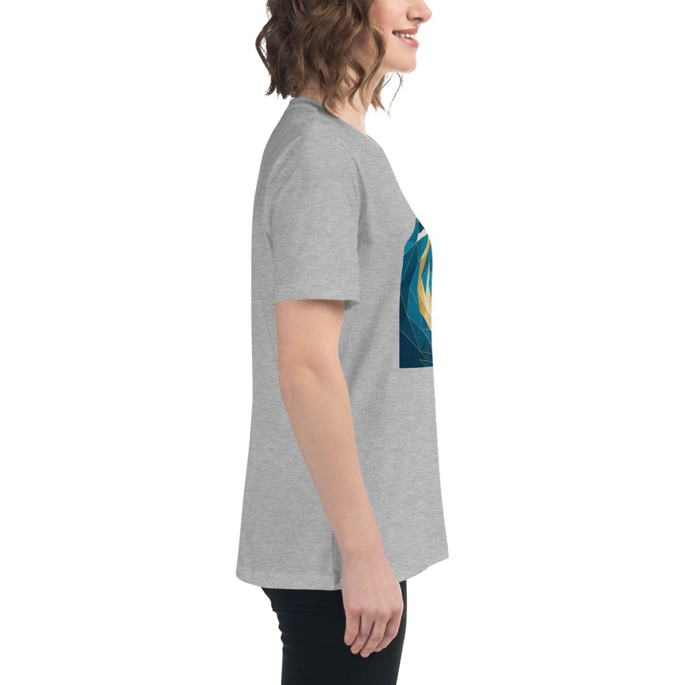 MDB Co Your Own Wave Womens Relaxed Cotton T Shirt Everyday Comfort
