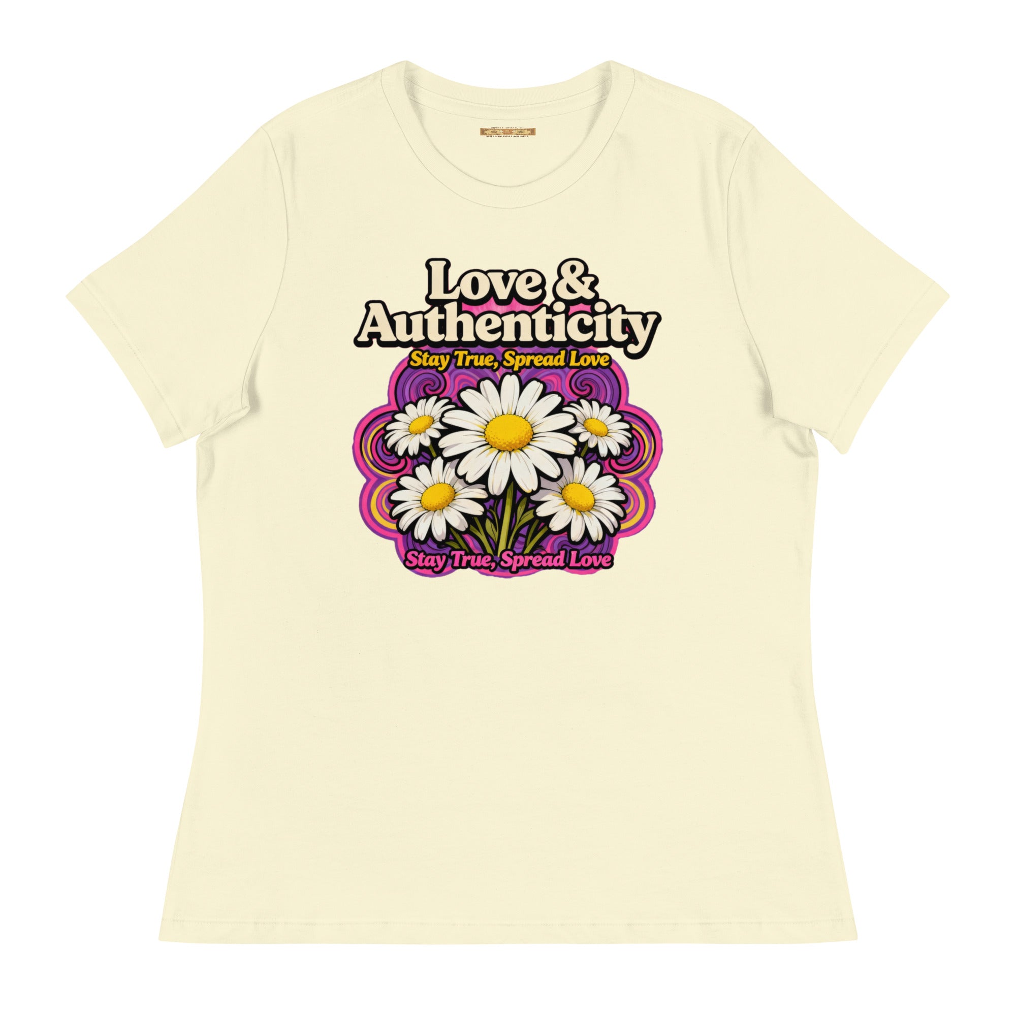 Bella Canvas 6400 Womens Relaxed Fit Airlume Cotton T Shirt