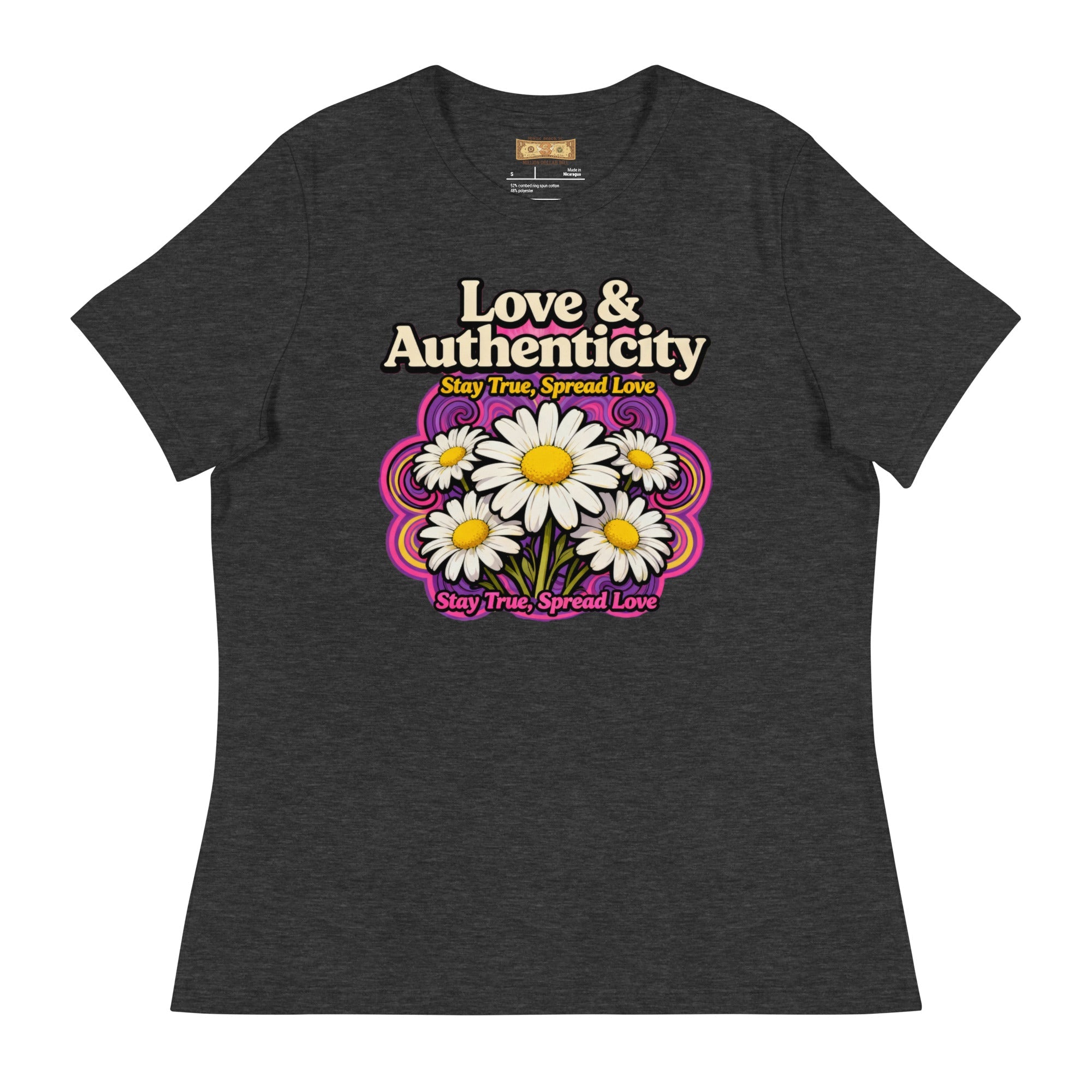 Bella Canvas 6400 Womens Relaxed Fit Airlume Cotton T Shirt