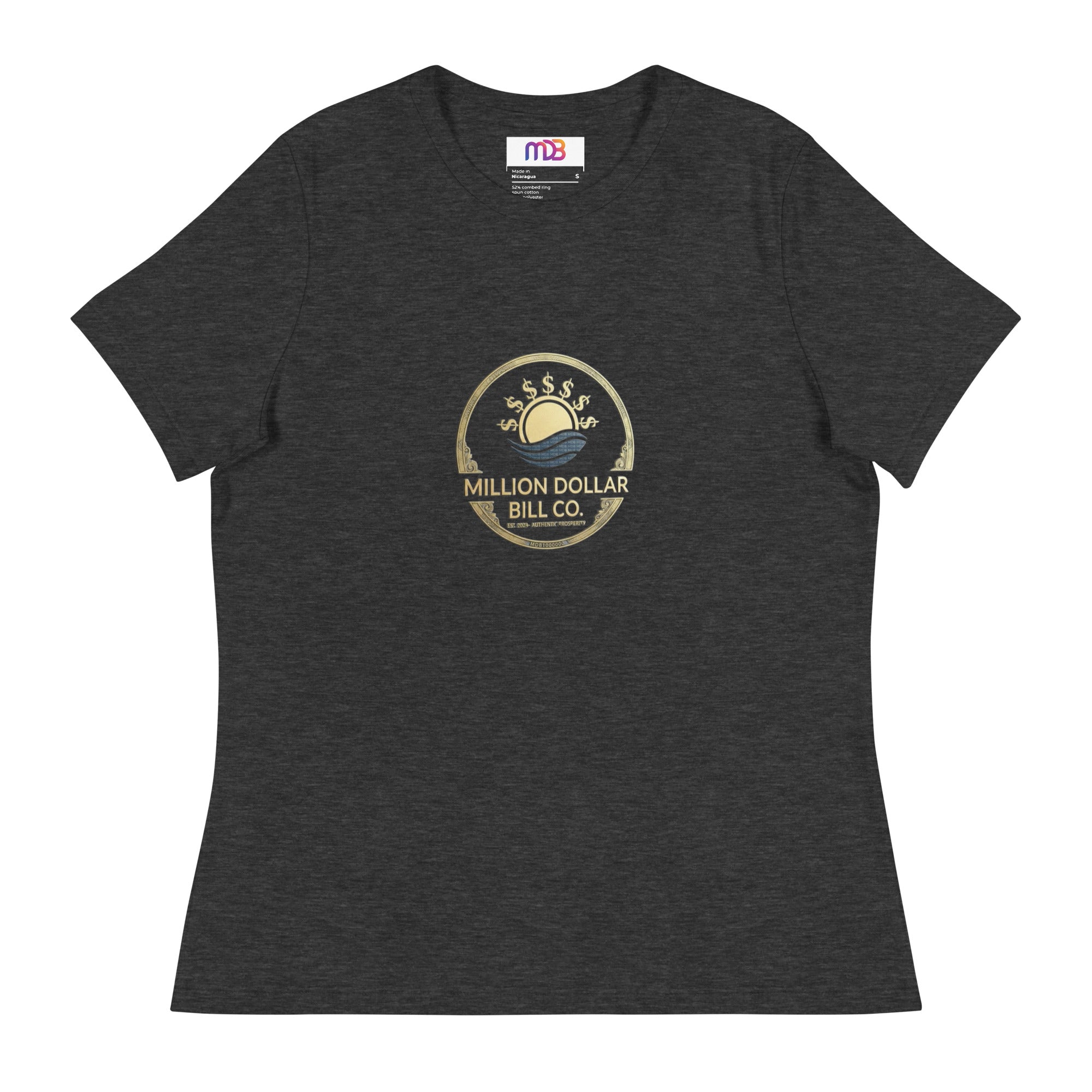 Bella Canvas 6400 Women's Relaxed Fit T Shirt 100 Percent Cotton