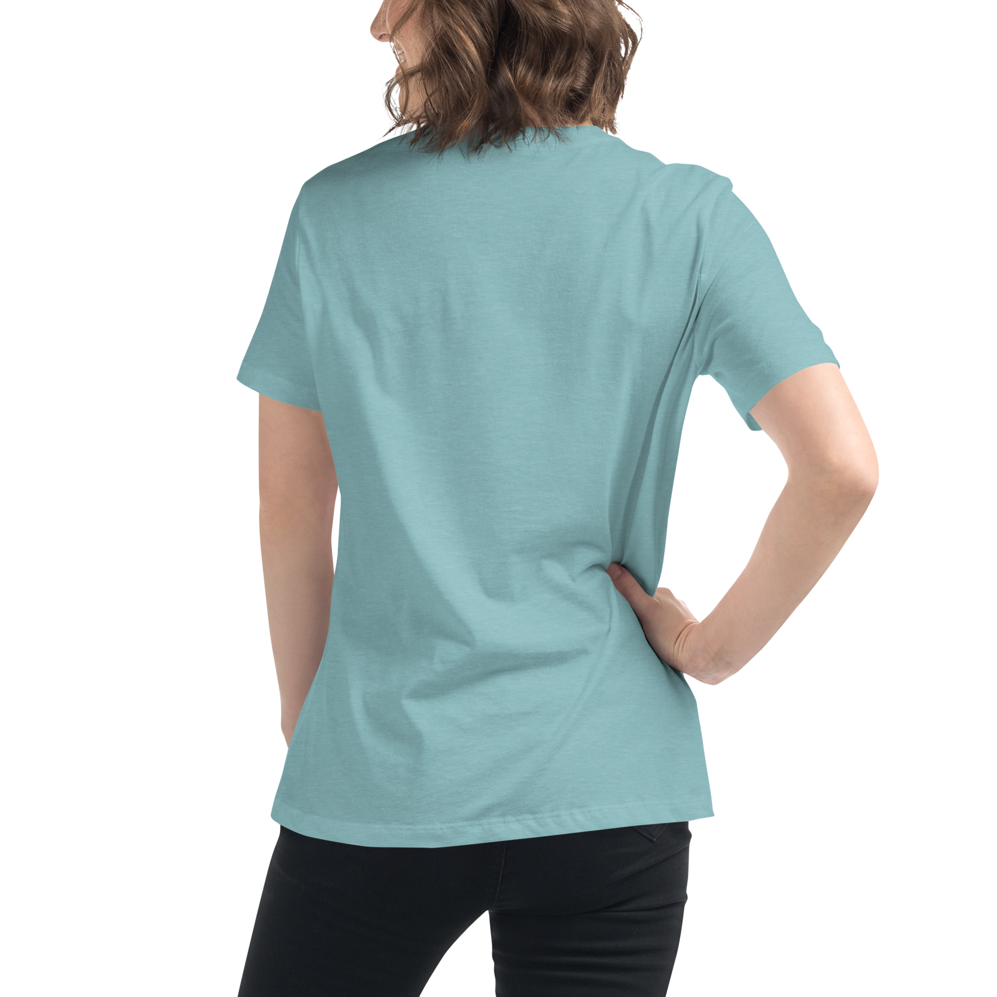 MDB Co Your Own Wave Womens Relaxed Cotton T Shirt Everyday Comfort