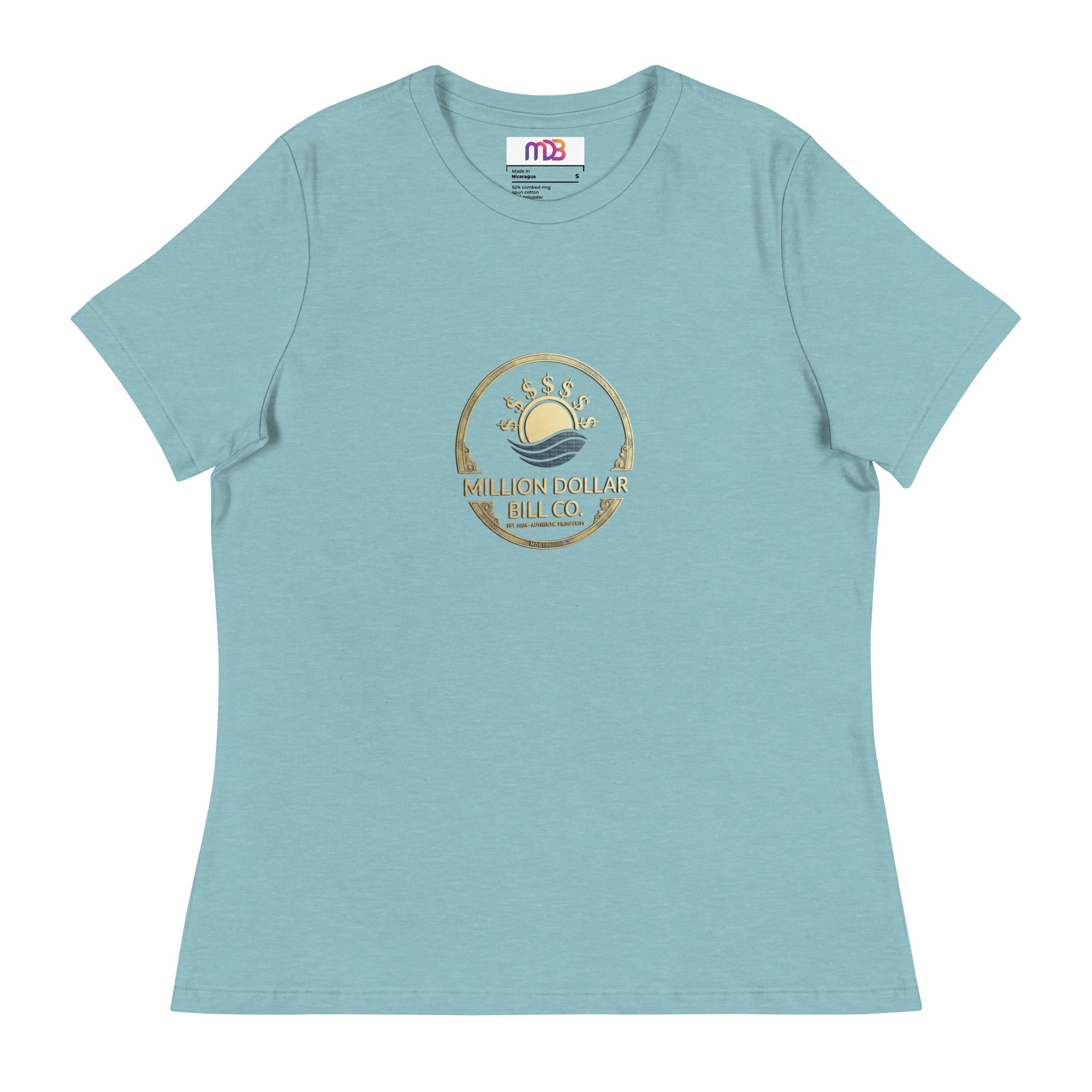 Bella Canvas 6400 Women's Relaxed Fit T Shirt 100 Percent Cotton
