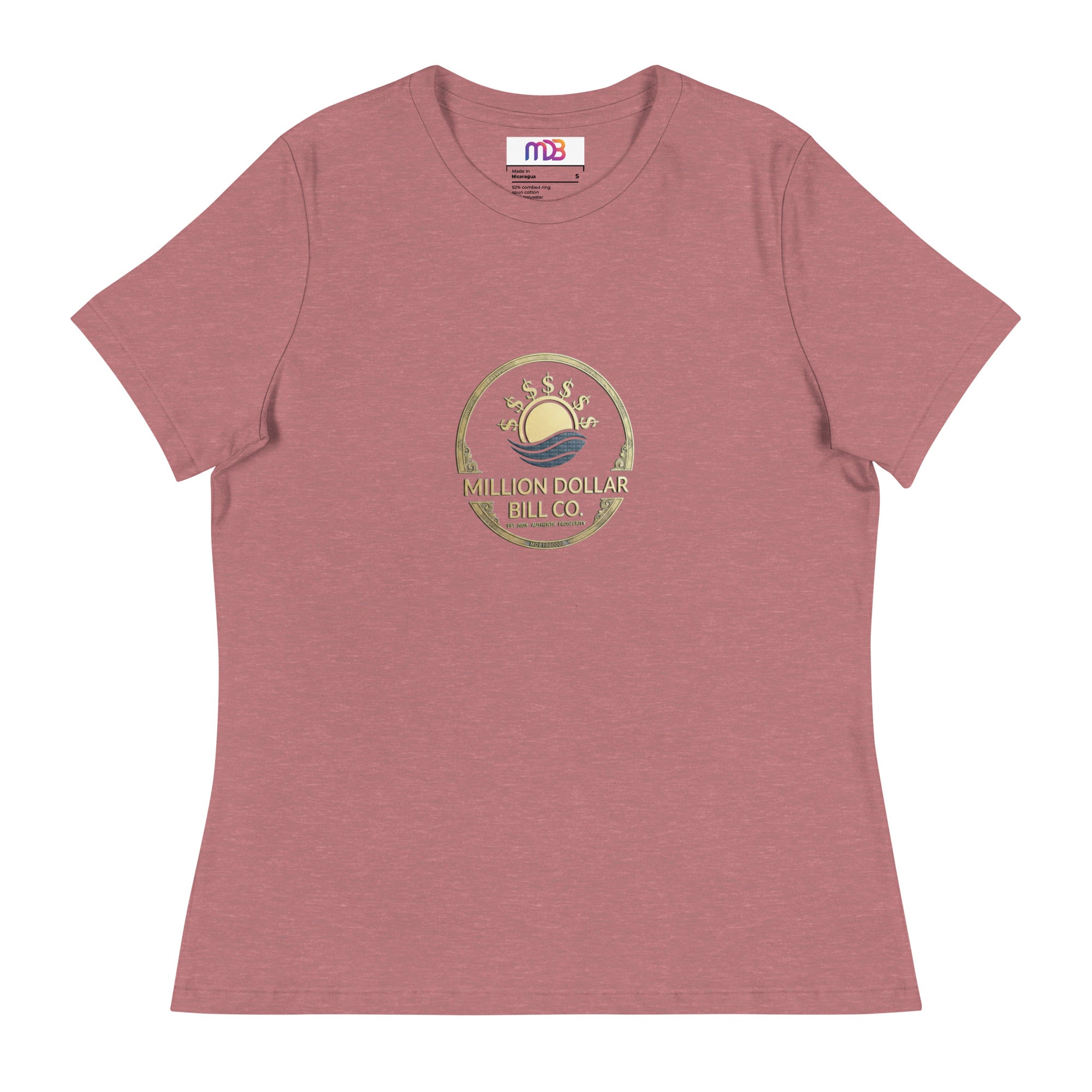 Bella Canvas 6400 Women's Relaxed Fit T Shirt 100 Percent Cotton