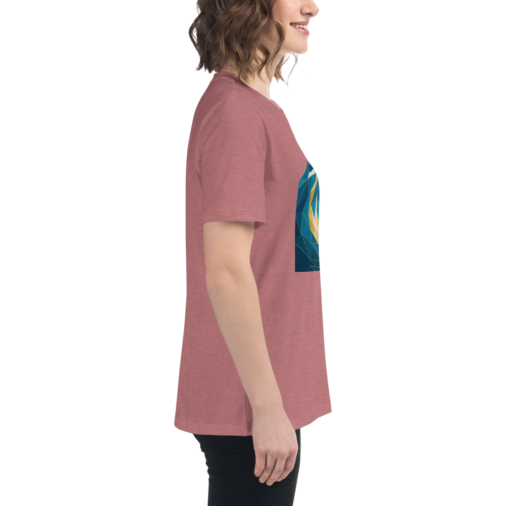 MDB Co Your Own Wave Womens Relaxed Cotton T Shirt Everyday Comfort