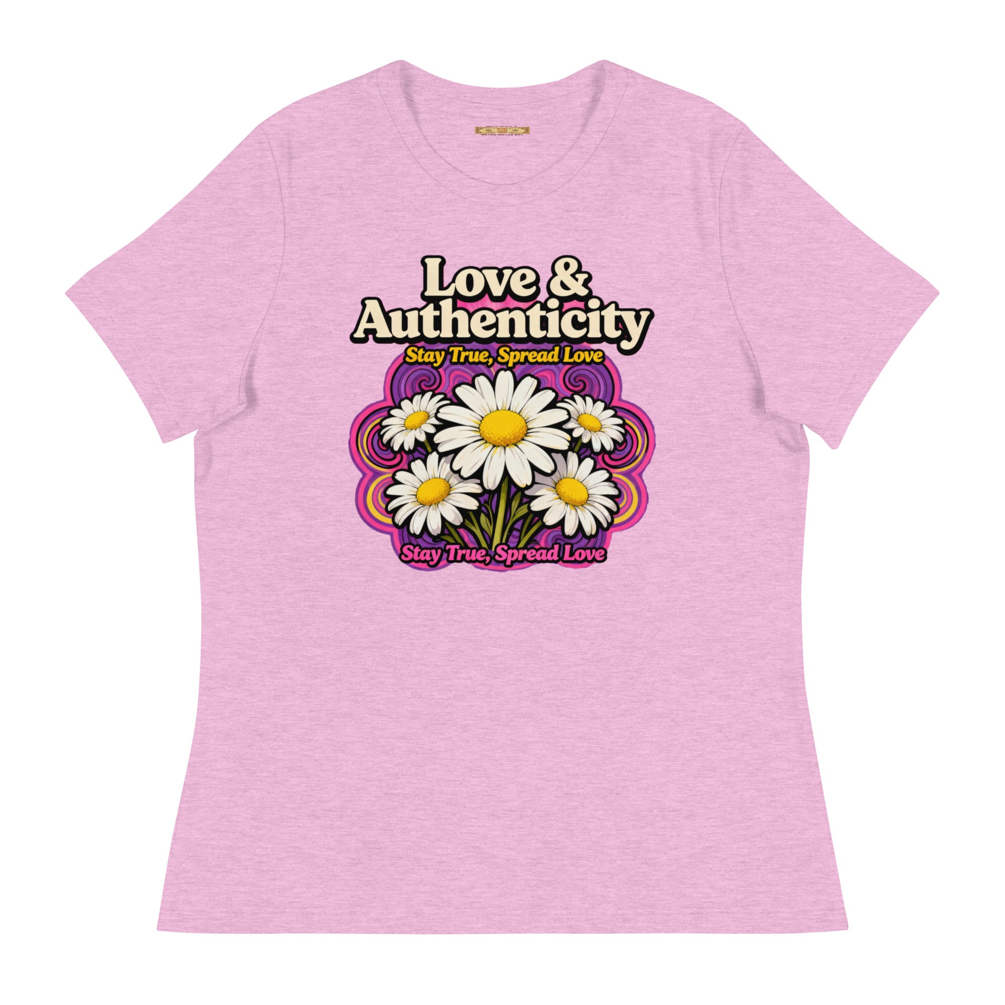 Bella Canvas 6400 Womens Relaxed Fit Airlume Cotton T Shirt