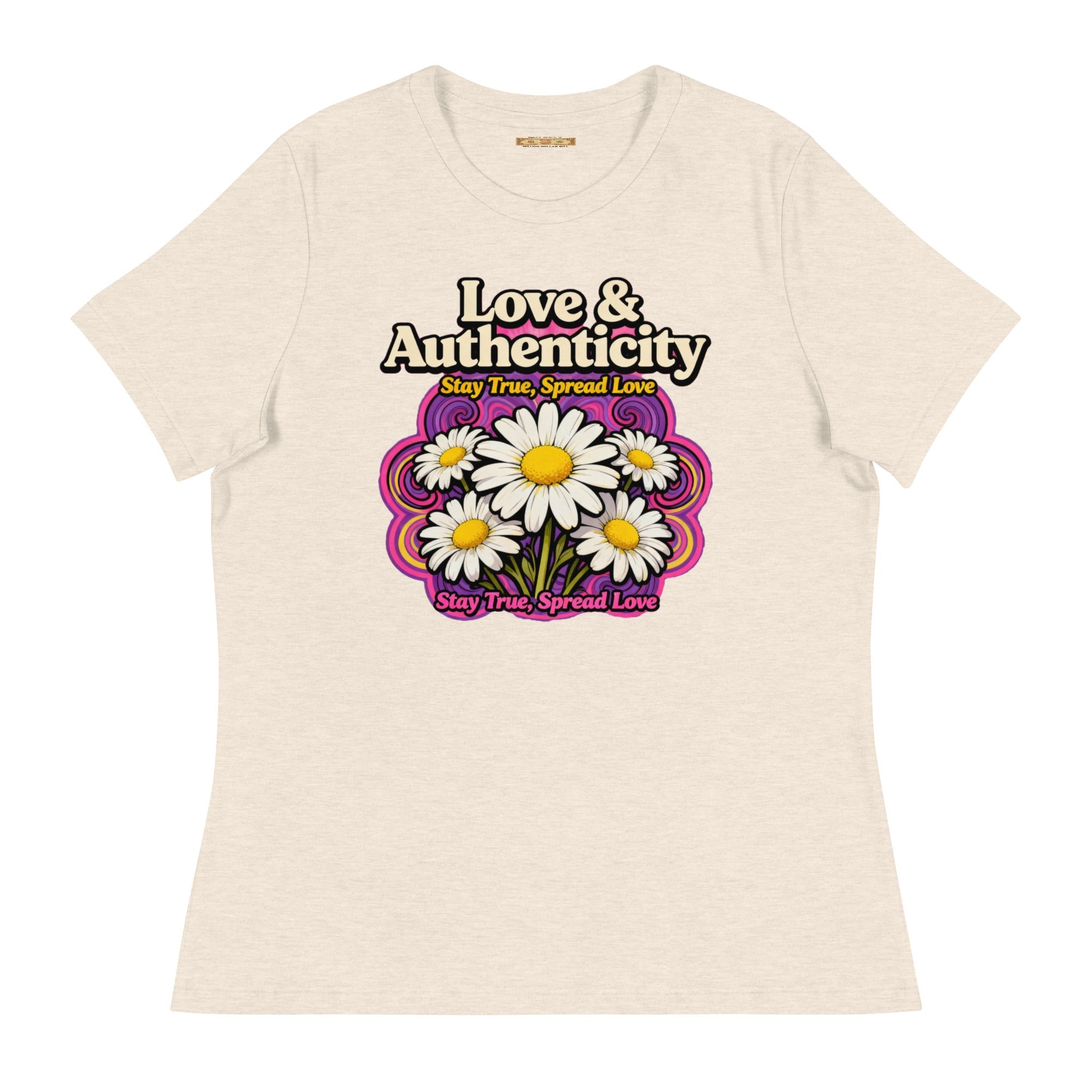 Bella Canvas 6400 Womens Relaxed Fit Airlume Cotton T Shirt