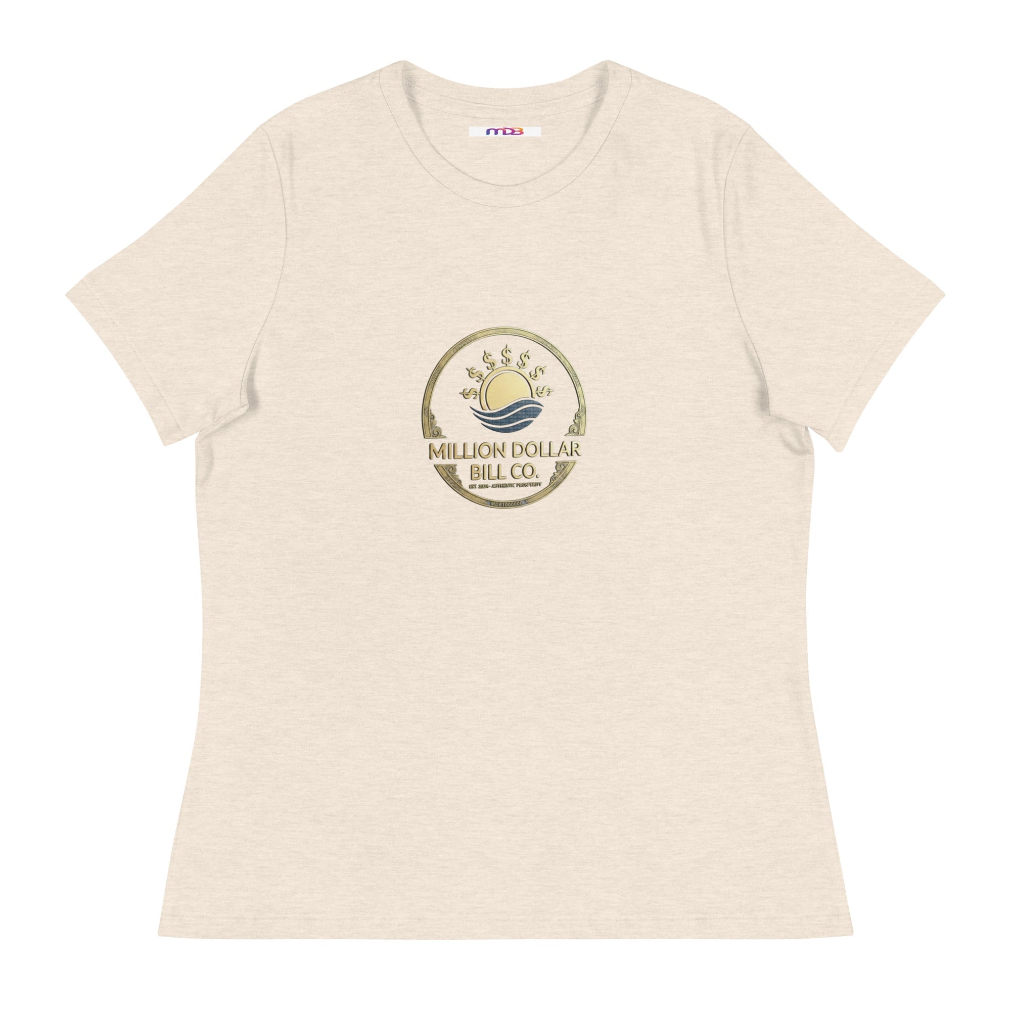 Bella Canvas 6400 Women's Relaxed Fit T Shirt 100 Percent Cotton