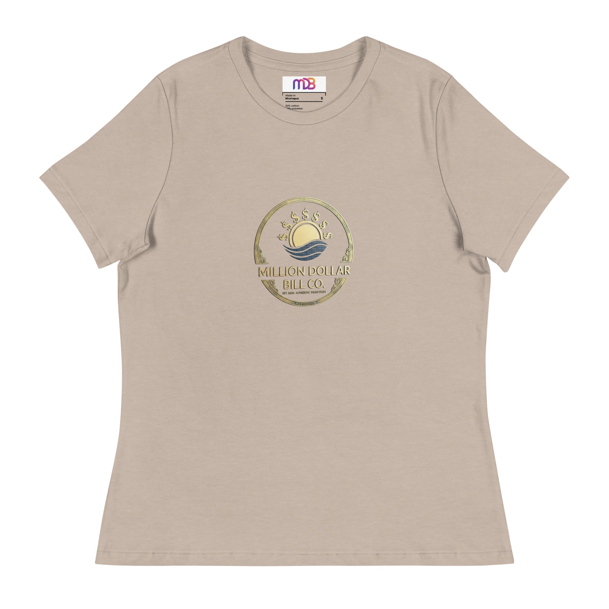 Bella Canvas 6400 Women's Relaxed Fit T Shirt 100 Percent Cotton