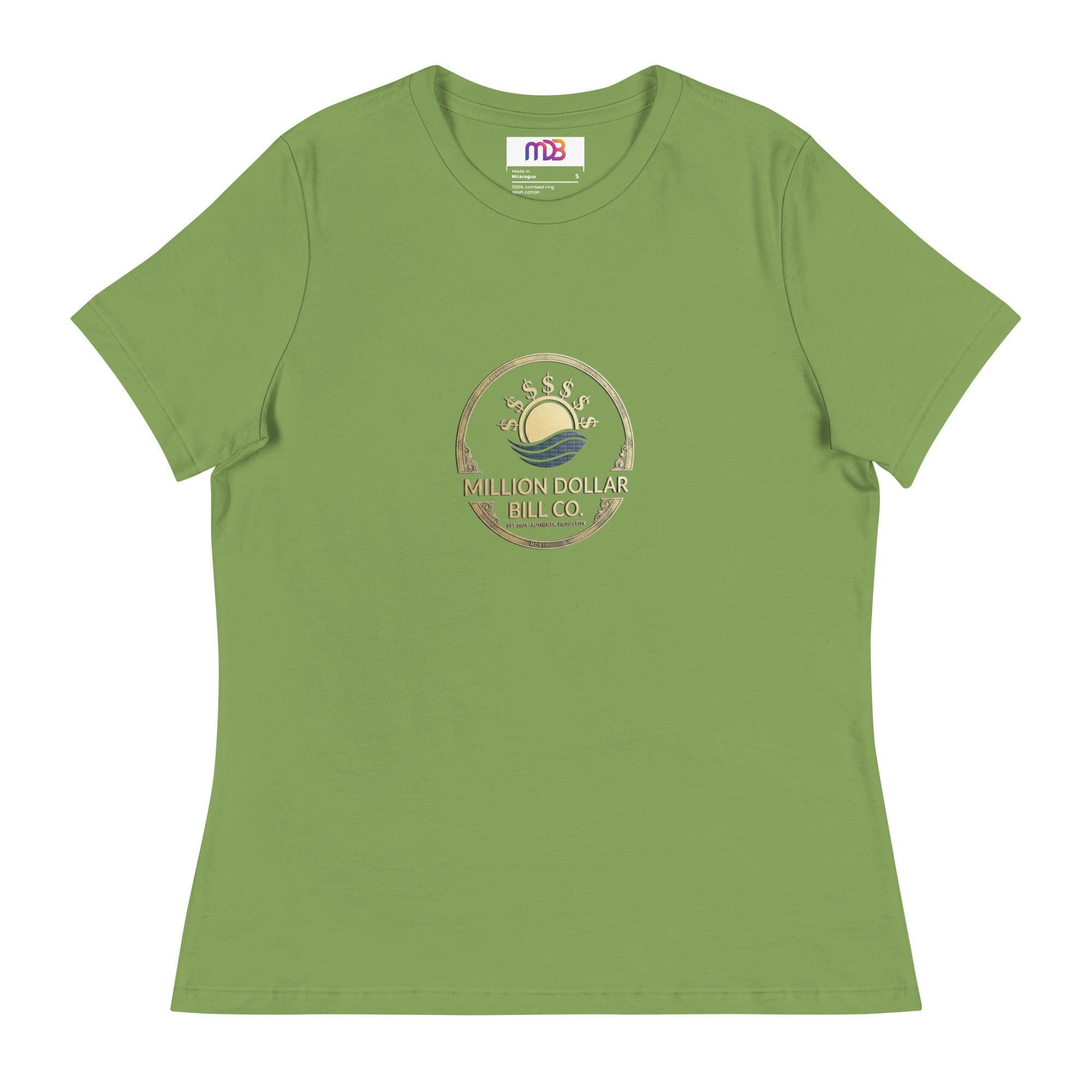 Bella Canvas 6400 Women's Relaxed Fit T Shirt 100 Percent Cotton