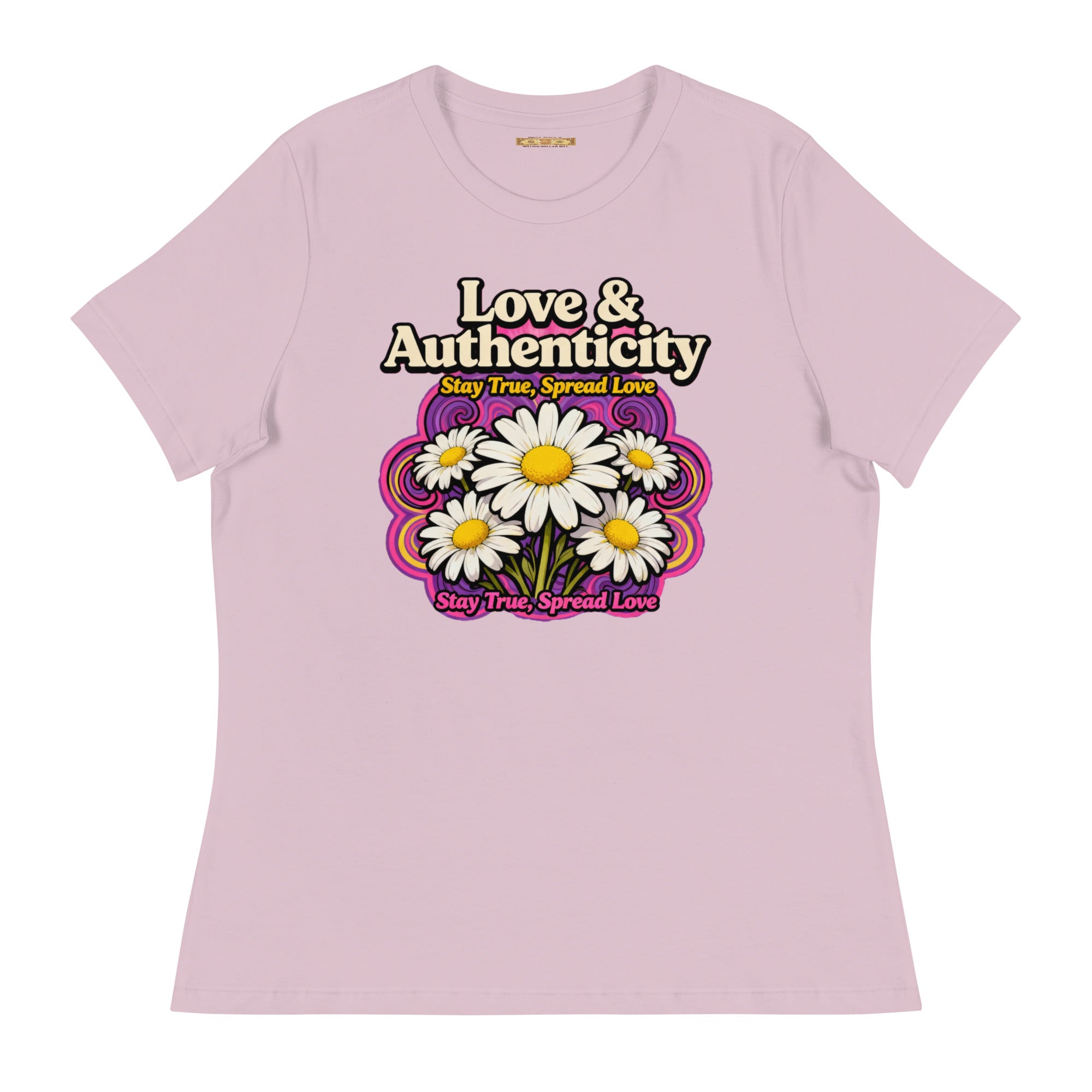 Bella Canvas 6400 Womens Relaxed Fit Airlume Cotton T Shirt