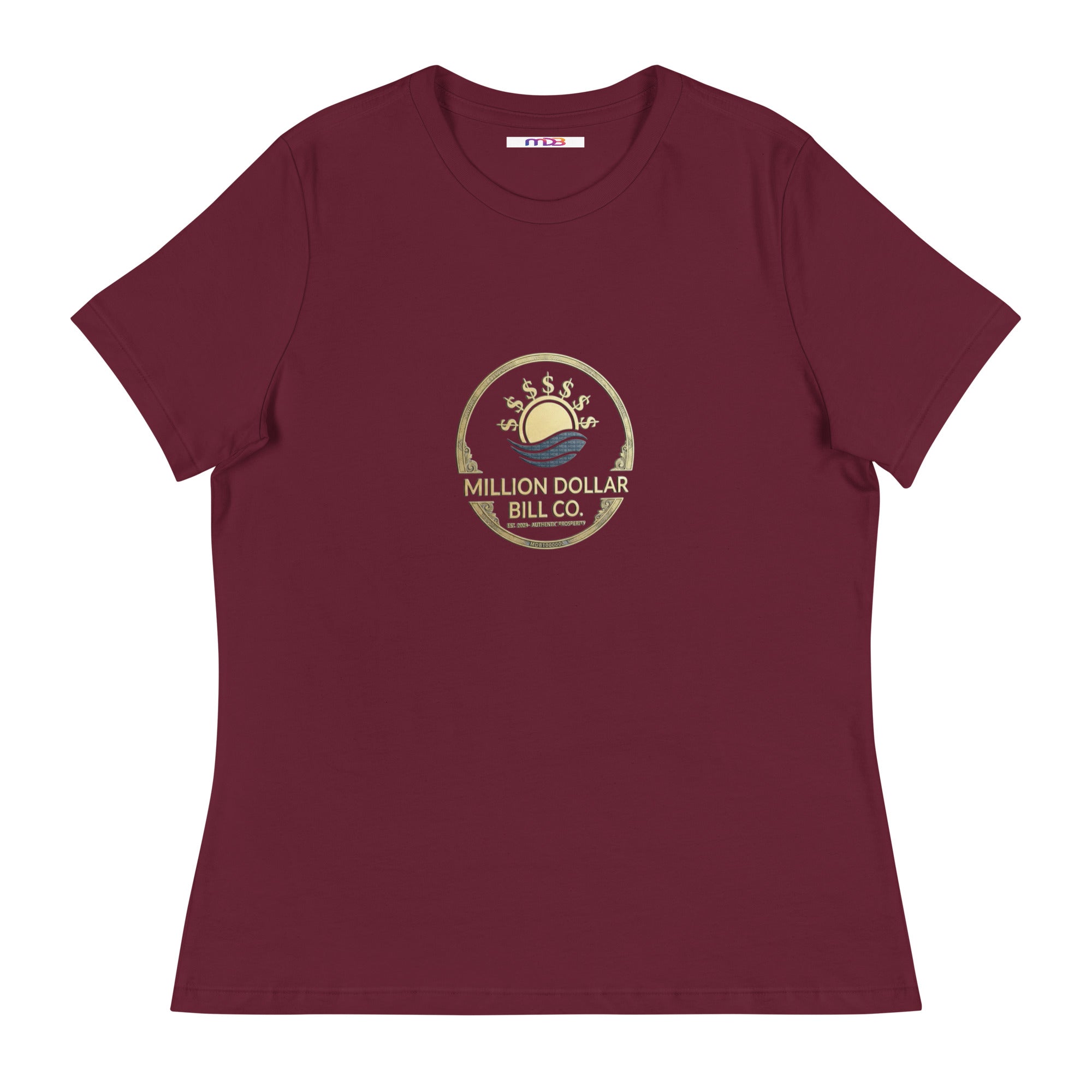 Bella Canvas 6400 Women's Relaxed Fit T Shirt 100 Percent Cotton