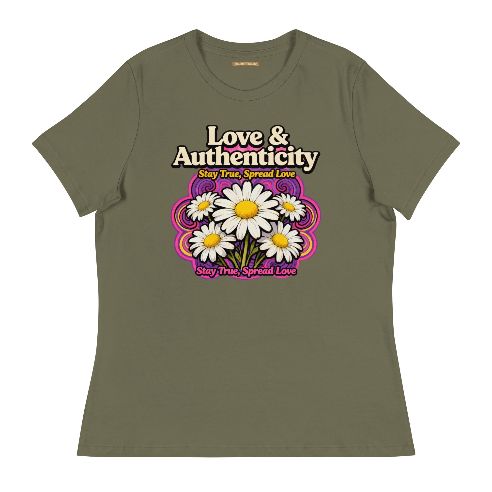 Bella Canvas 6400 Womens Relaxed Fit Airlume Cotton T Shirt