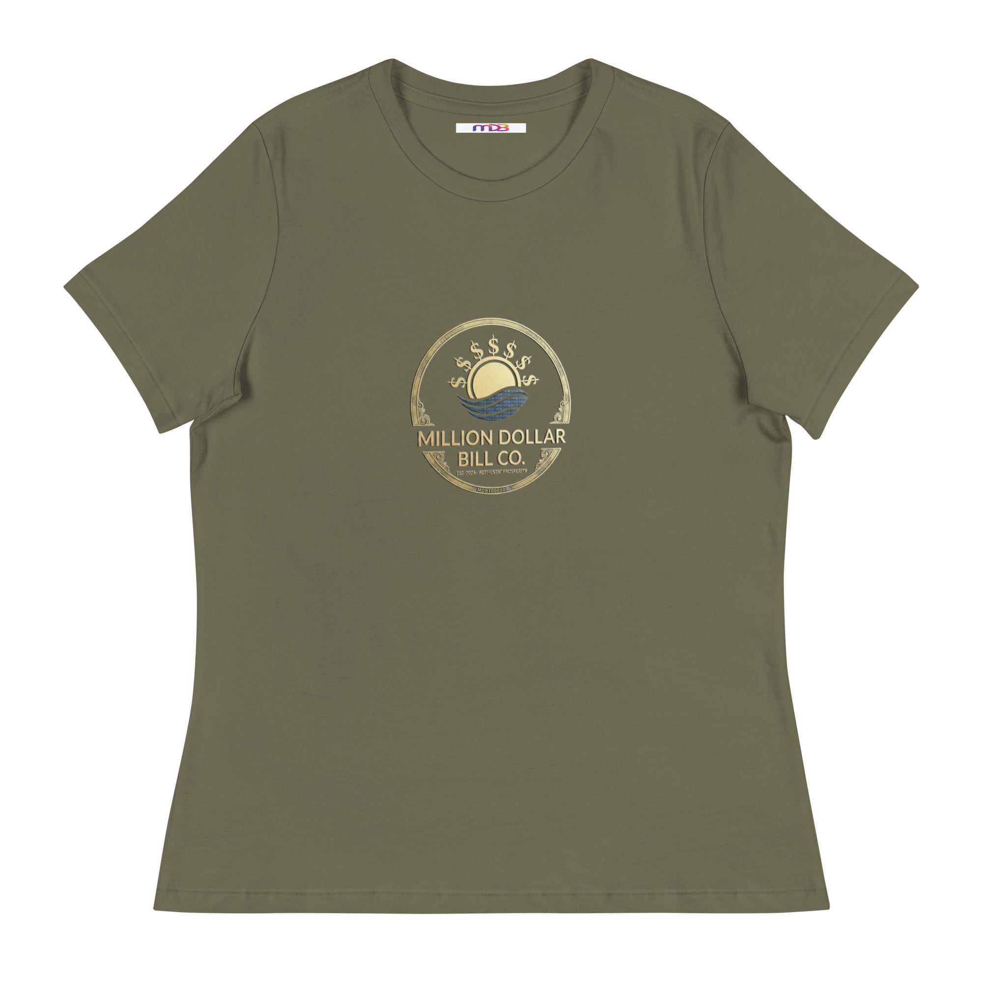 Bella Canvas 6400 Women's Relaxed Fit T Shirt 100 Percent Cotton