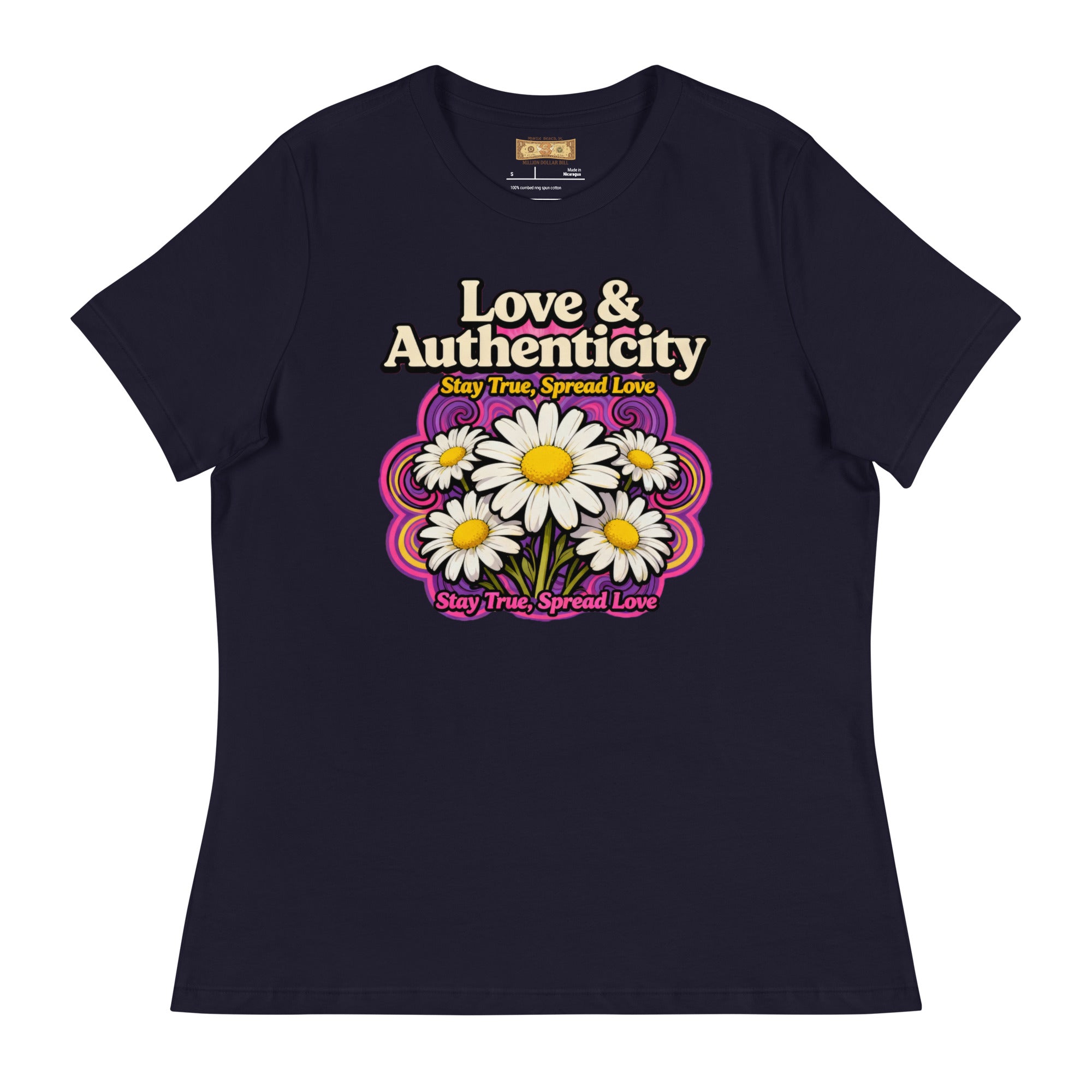 Bella Canvas 6400 Womens Relaxed Fit Airlume Cotton T Shirt