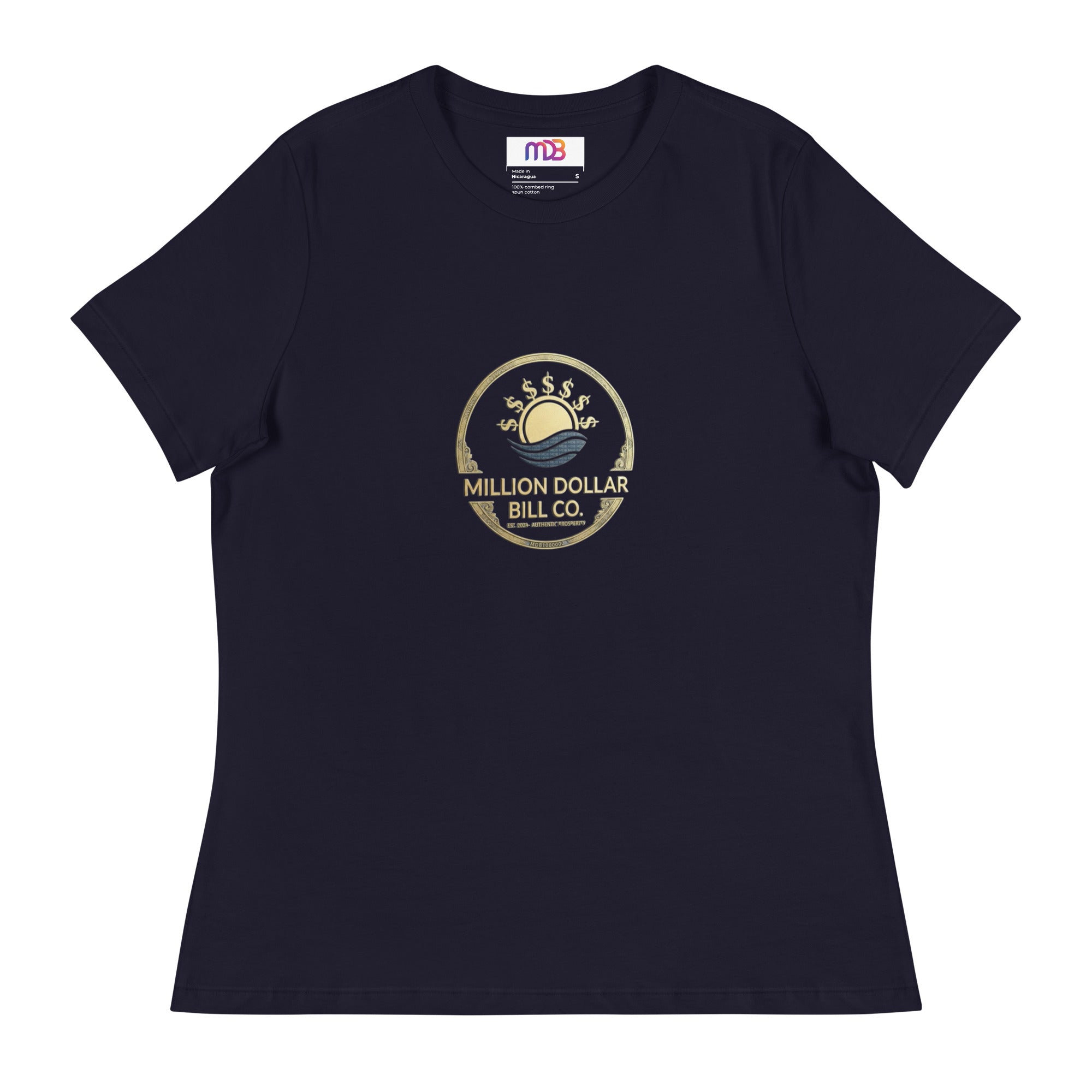Bella Canvas 6400 Women's Relaxed Fit T Shirt 100 Percent Cotton